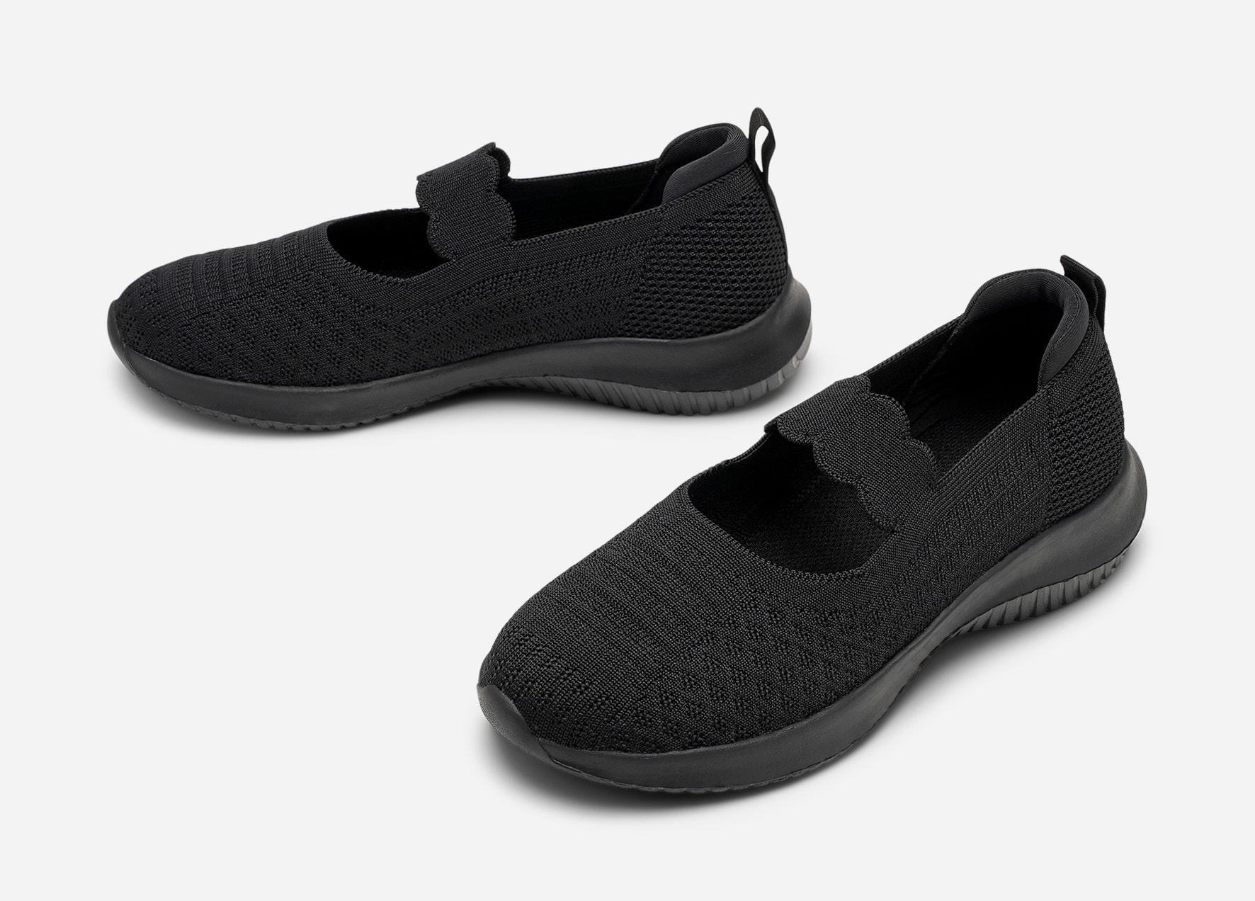 CLOU COMFORT, Ballerinaskor Svarta