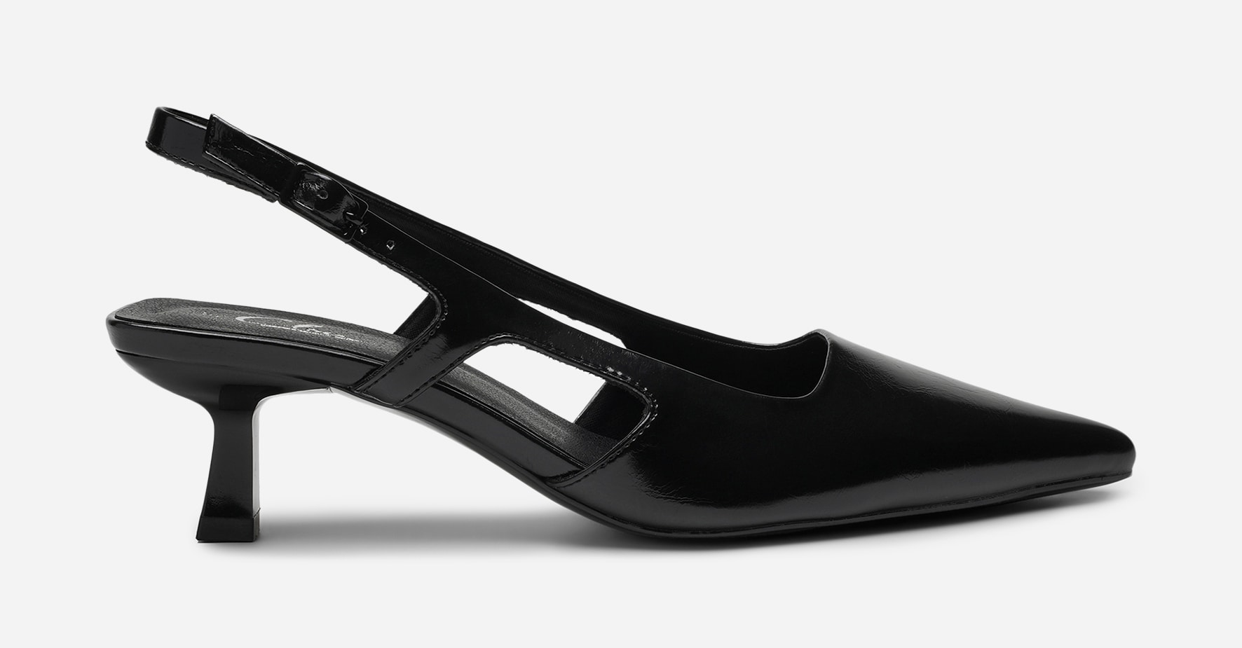 CLOU, Pumps med slingback Svarta