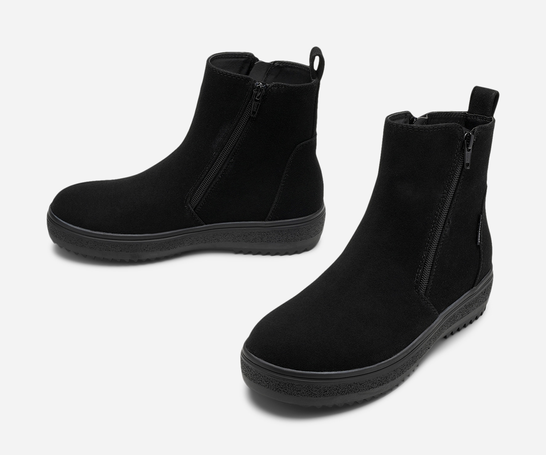 CLOU, Varmfodrade boots, waterproof Svarta