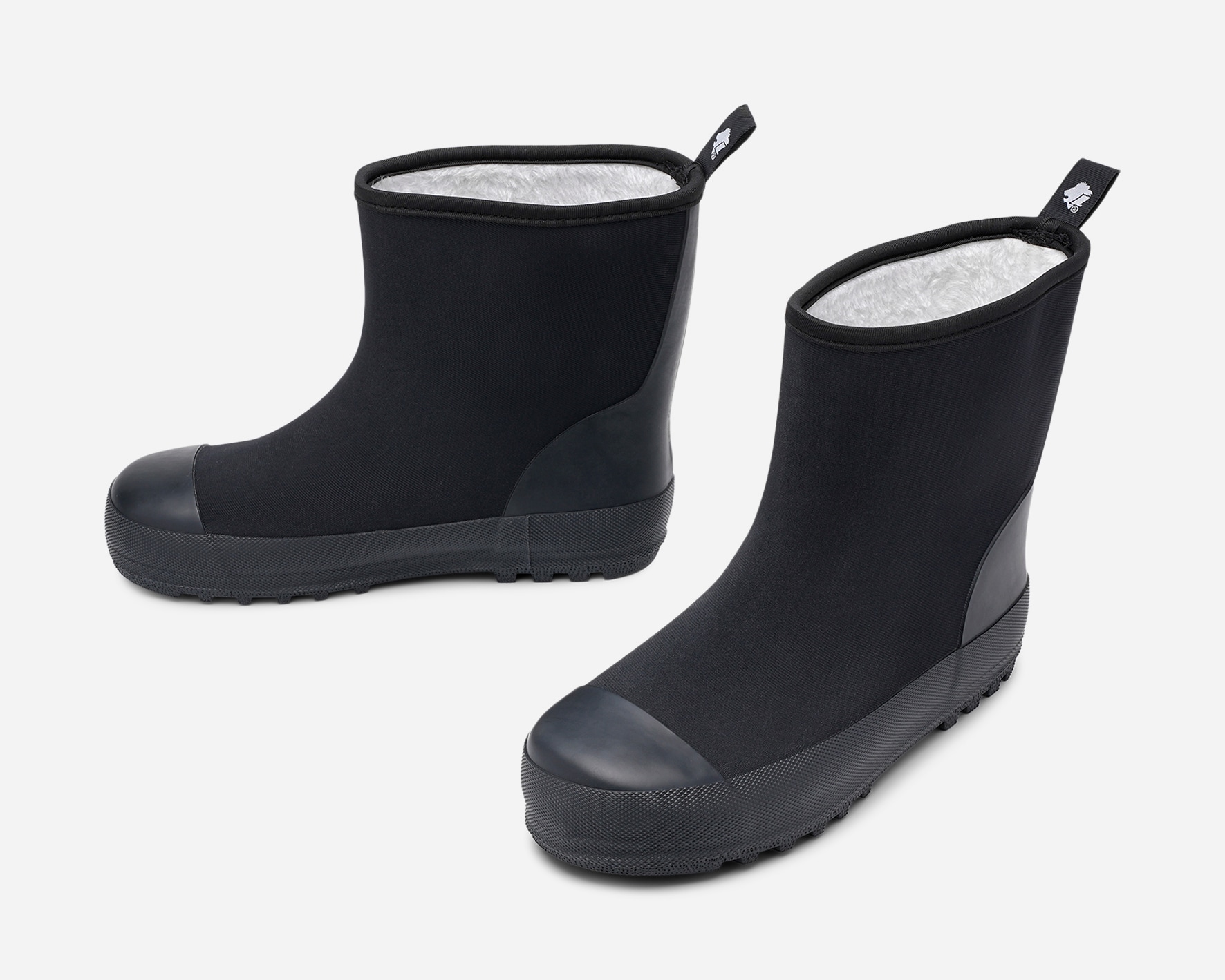 LEJON, Varmfodrade gummistövlar Svarta