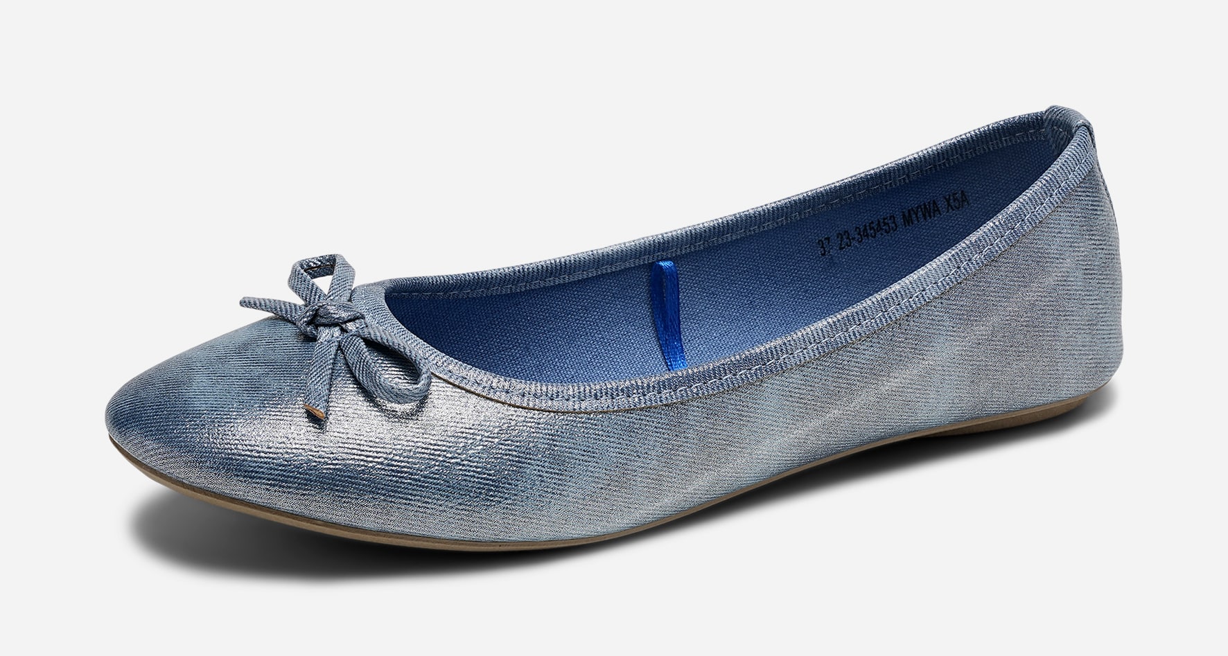 ZOEY, Ballerinaskor Blåa