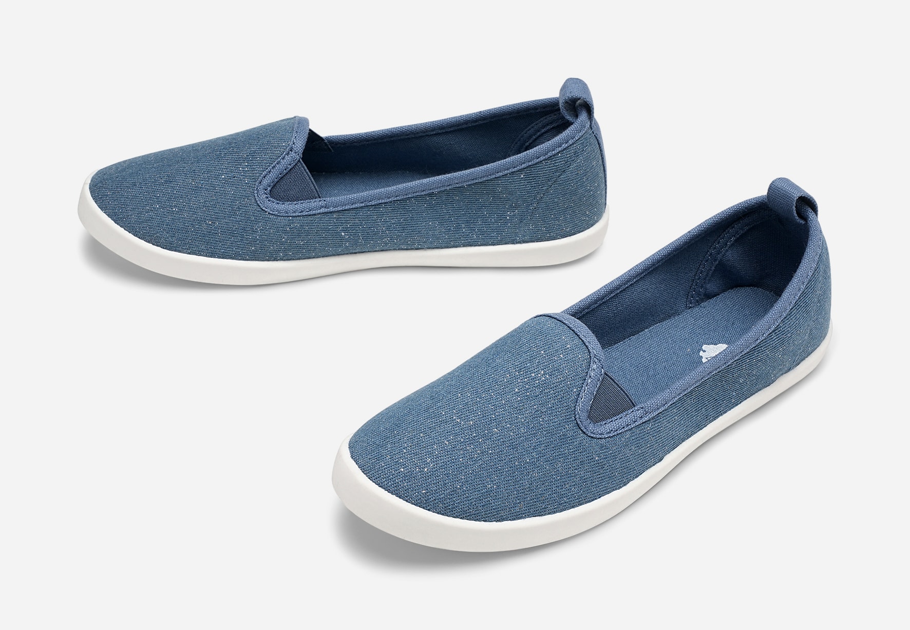 LEJON, Tygskor Blåa