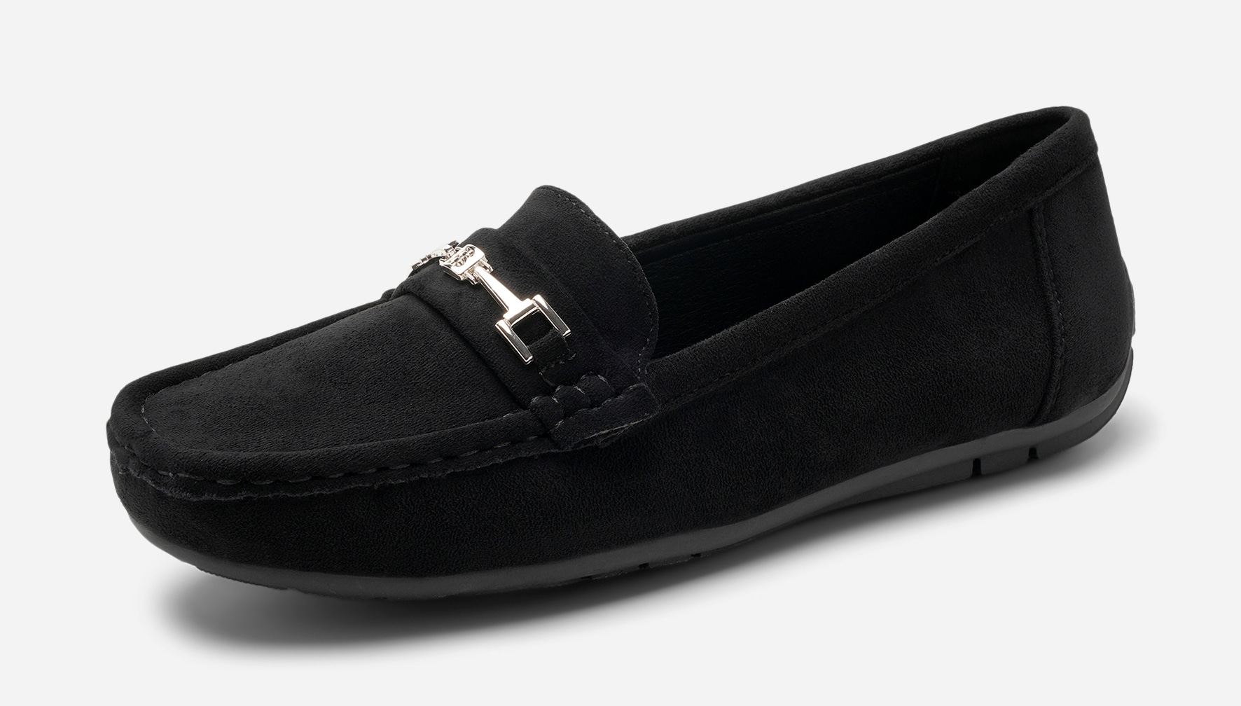 CLOU COMFORT, Mockasiner Svarta