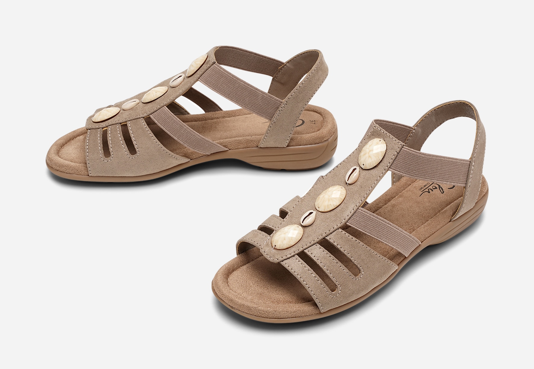 CLOU COMFORT, Sandaler Beigea