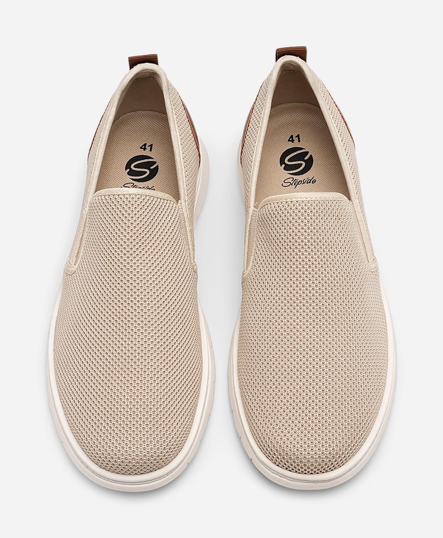 STEPSIDE, Loafers Beigea