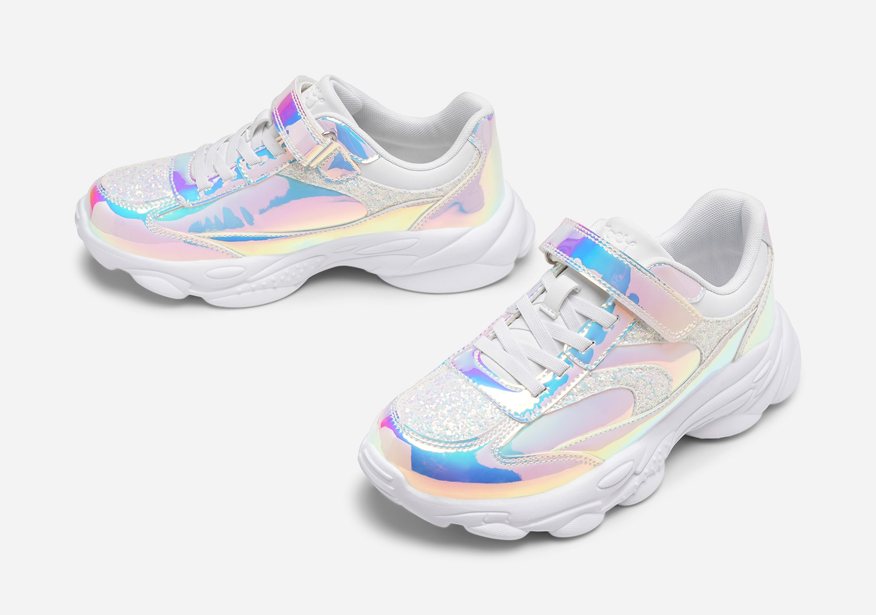 ZOEY, Sneakers Metallfärgade