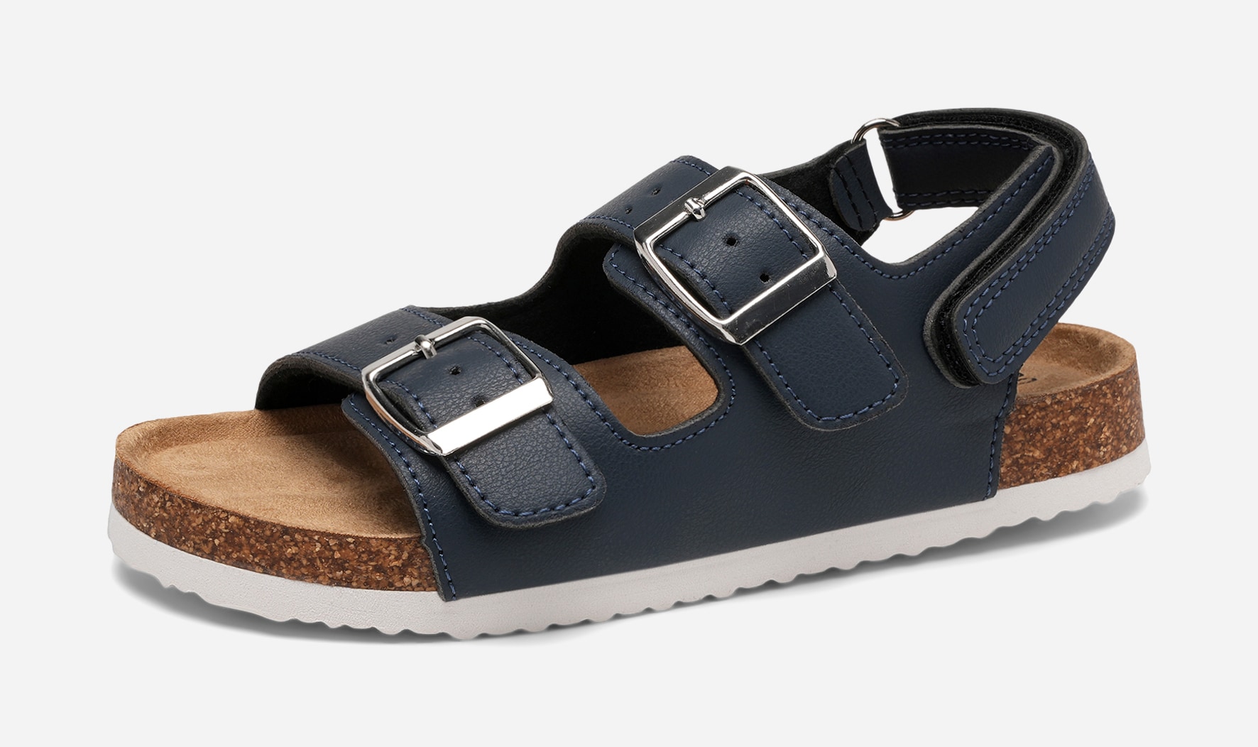 LEJON, Sandaler med spänne Blåa