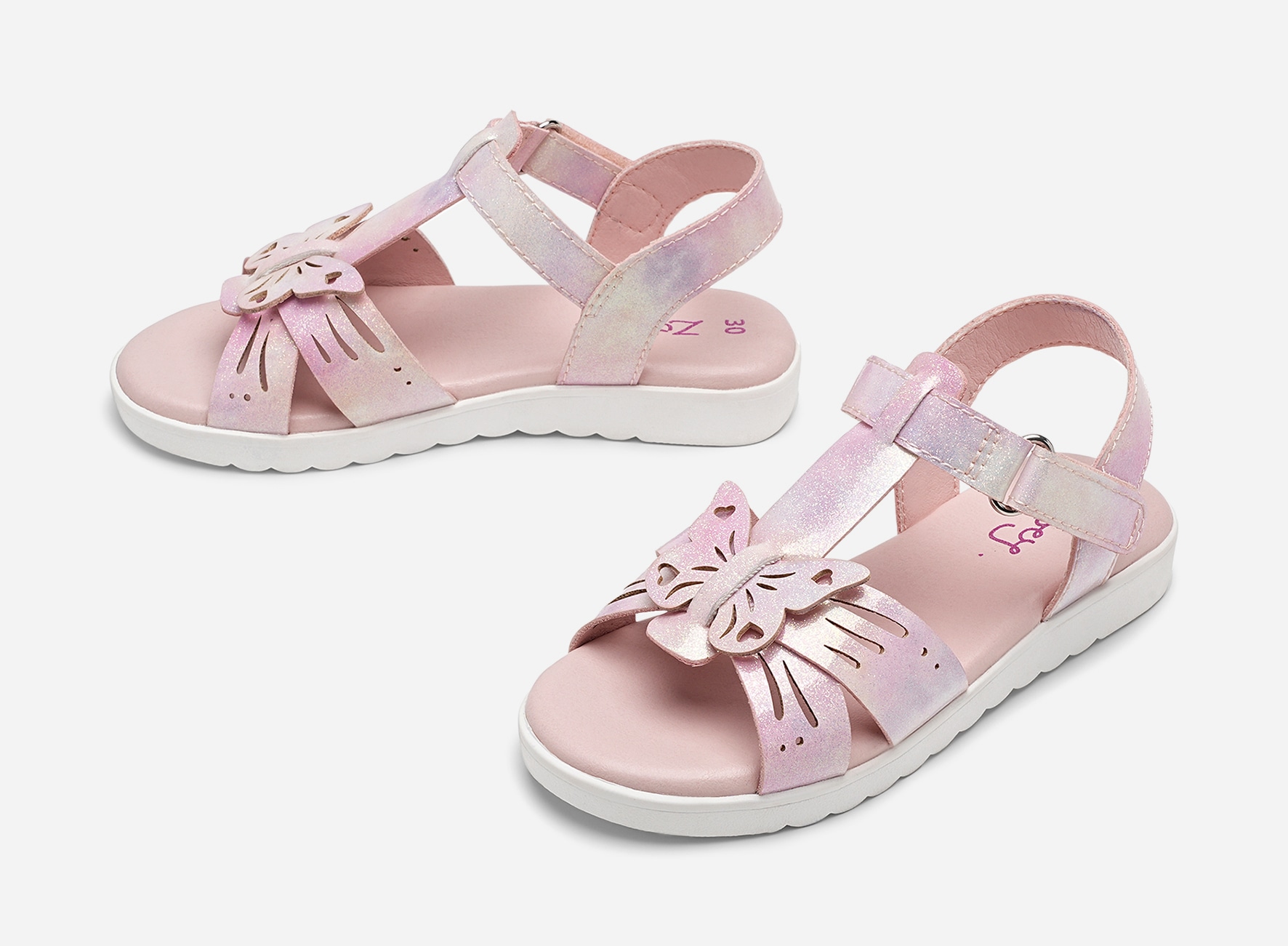 ZOEY, Sandaler med remmar Rosa