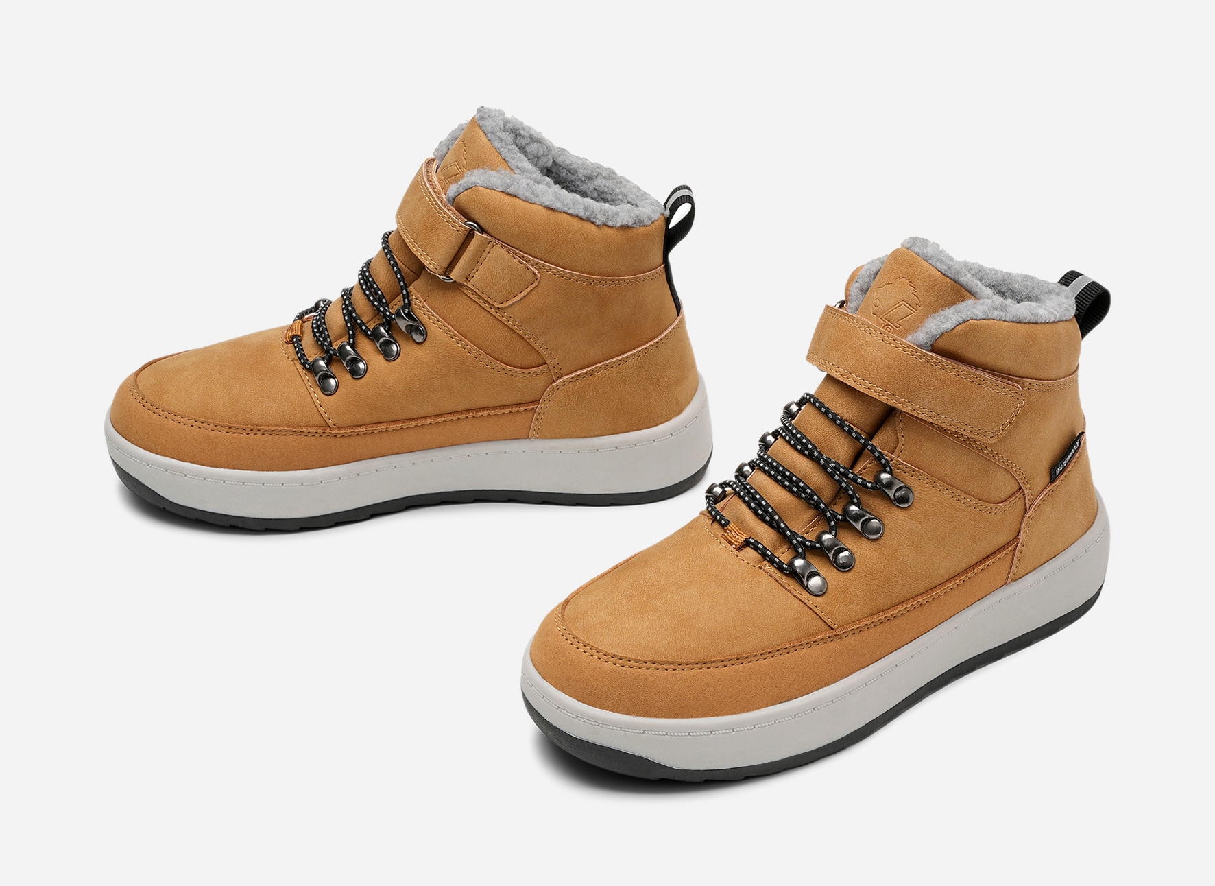 LEJON, Varmfodrade kängor waterproof Gula