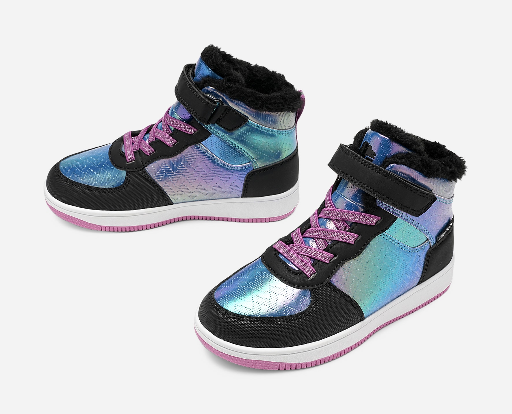 LEJON, Varmfodrade höga sneakers waterproof Flerfärgade