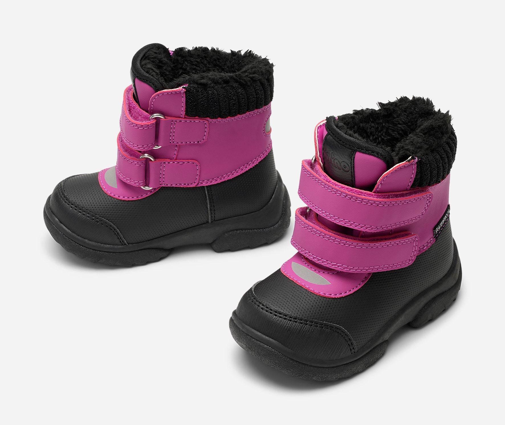 Mino, Varmfodrade kängor waterproof Rosa