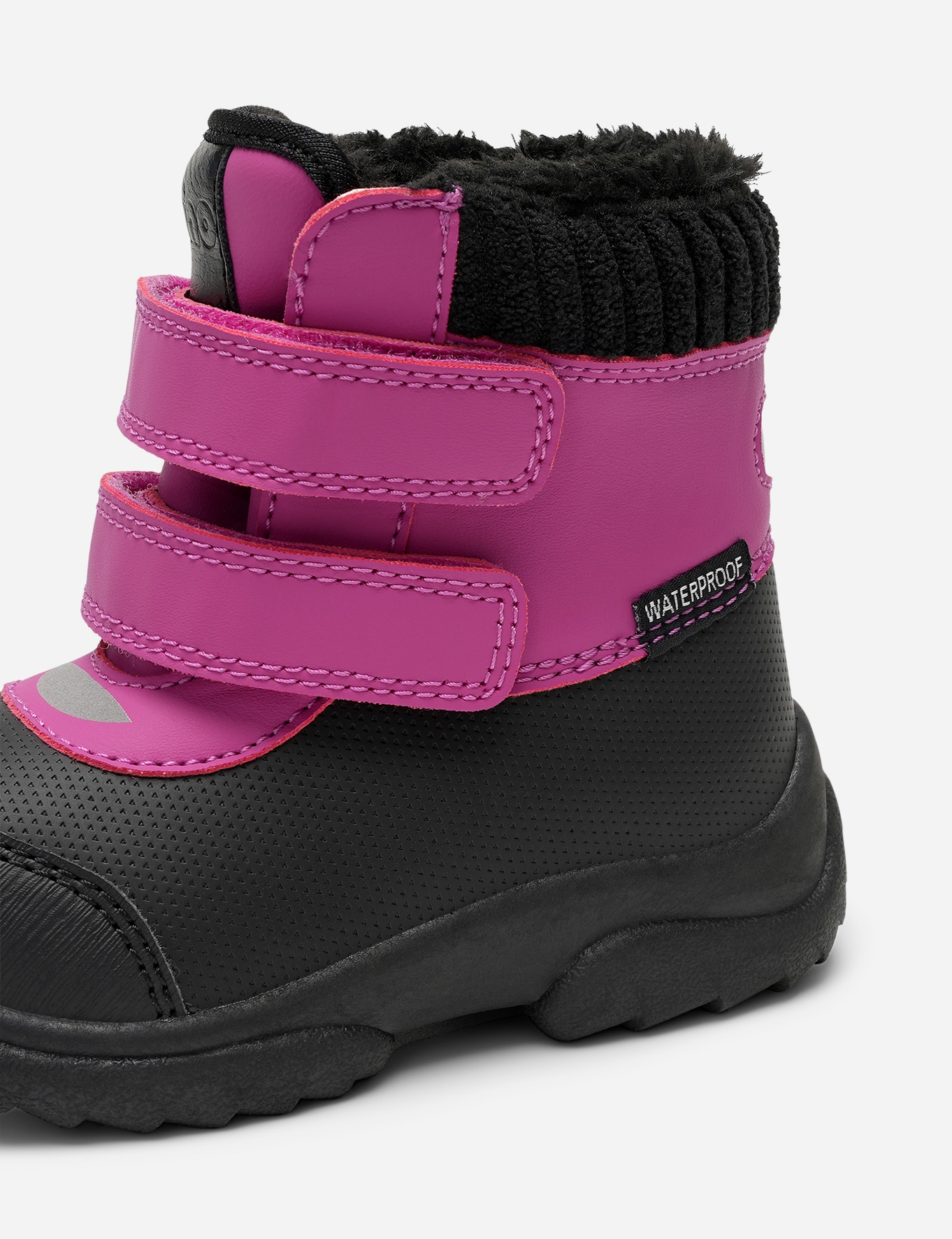 Mino, Varmfodrade kängor waterproof Rosa