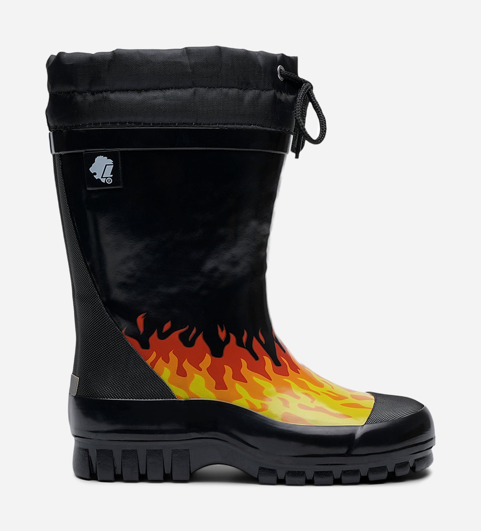 LEJON, Varmfodrade gummistövlar Svarta