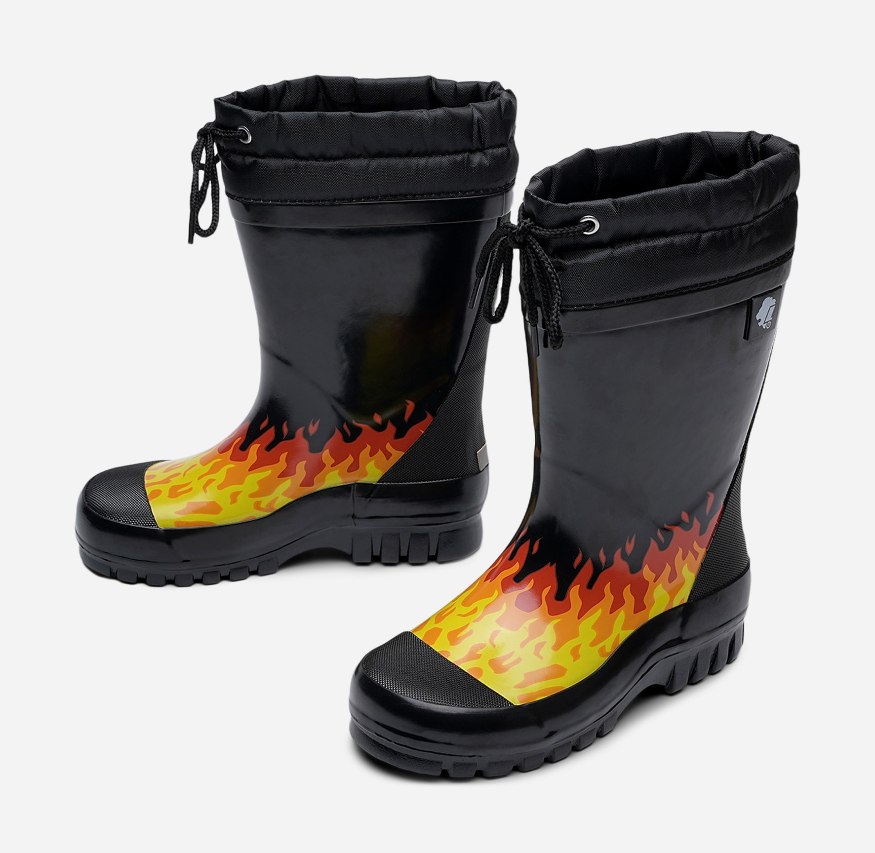 LEJON, Varmfodrade gummistövlar Svarta