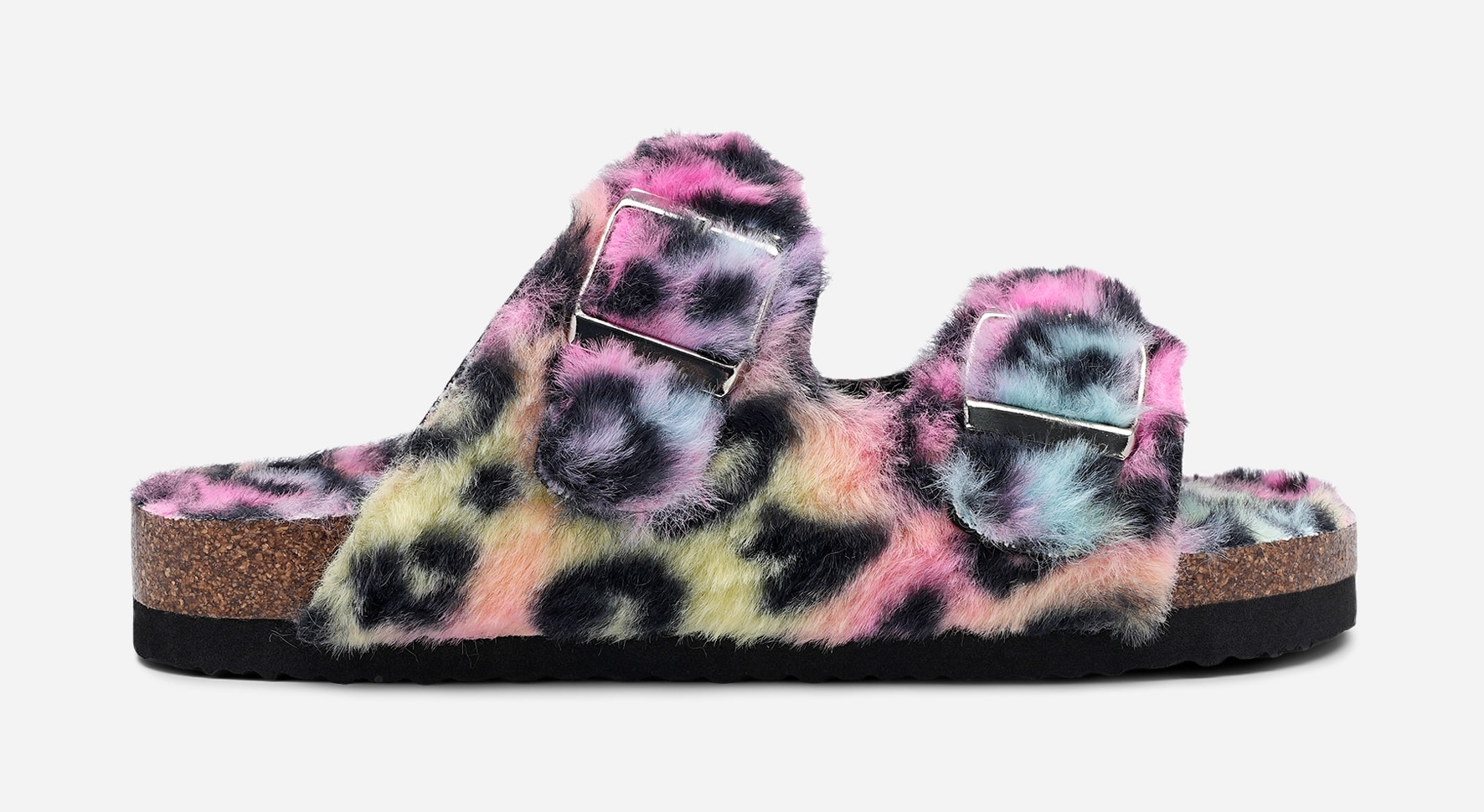 LEJON, Sandaler med spänne Flerfärgade