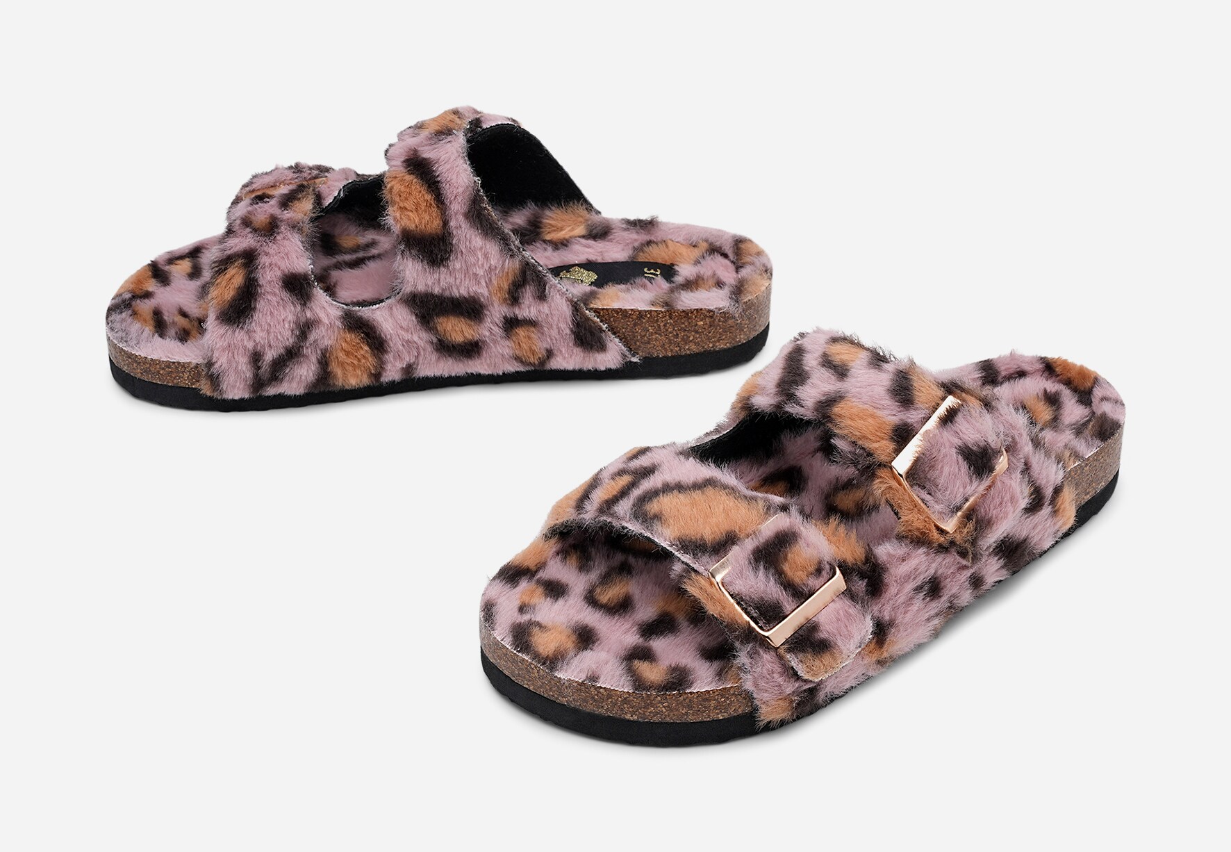 LEJON, Sandaler med spänne Flerfärgade