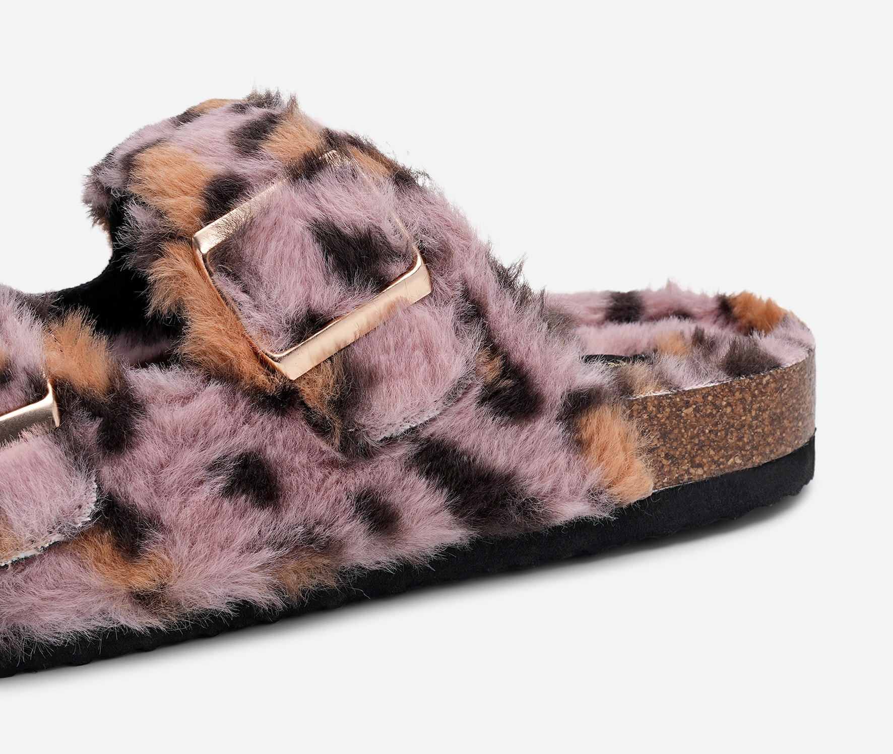 LEJON, Sandaler med spänne Flerfärgade