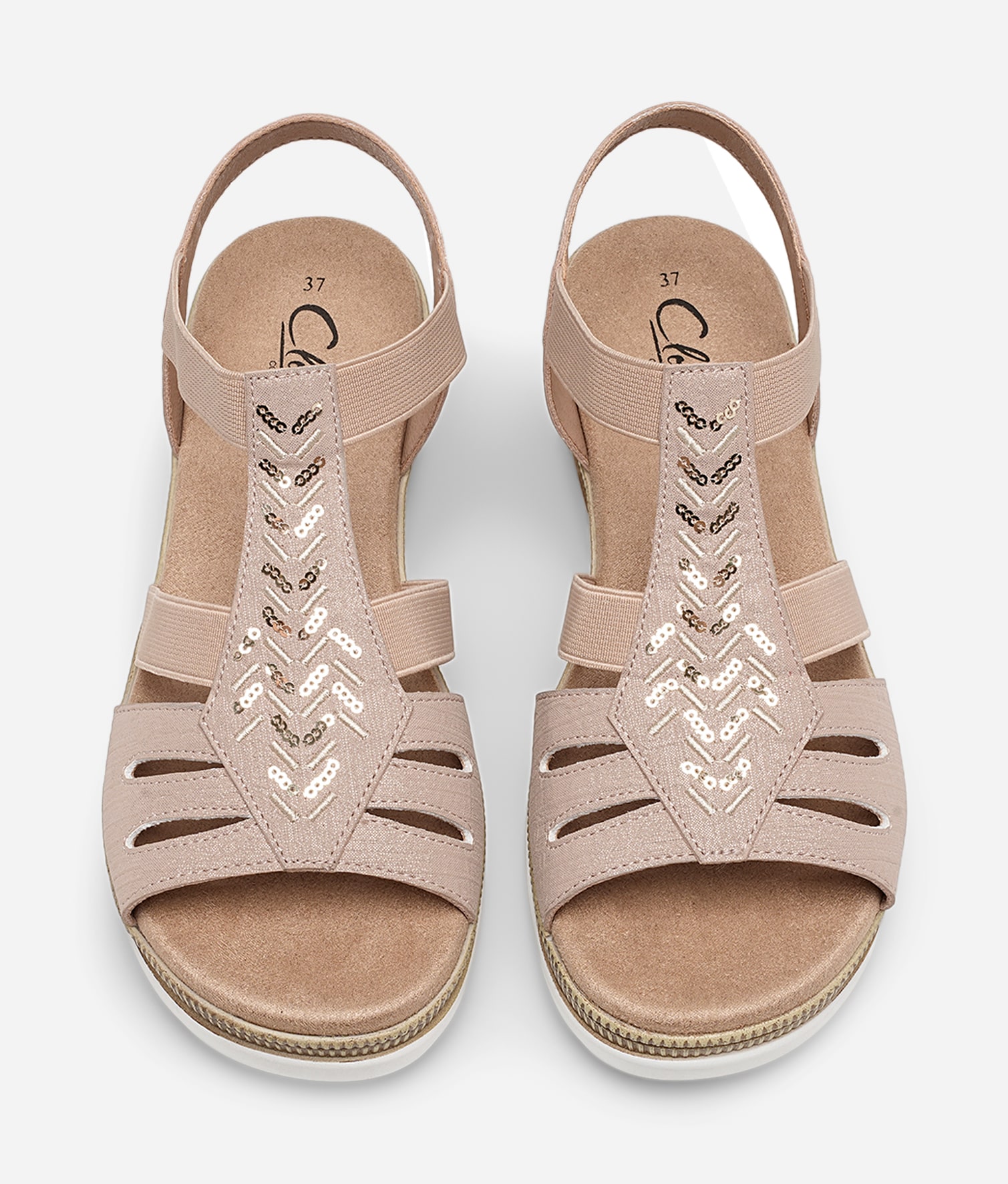 CLOU COMFORT, Sandaler Beigea