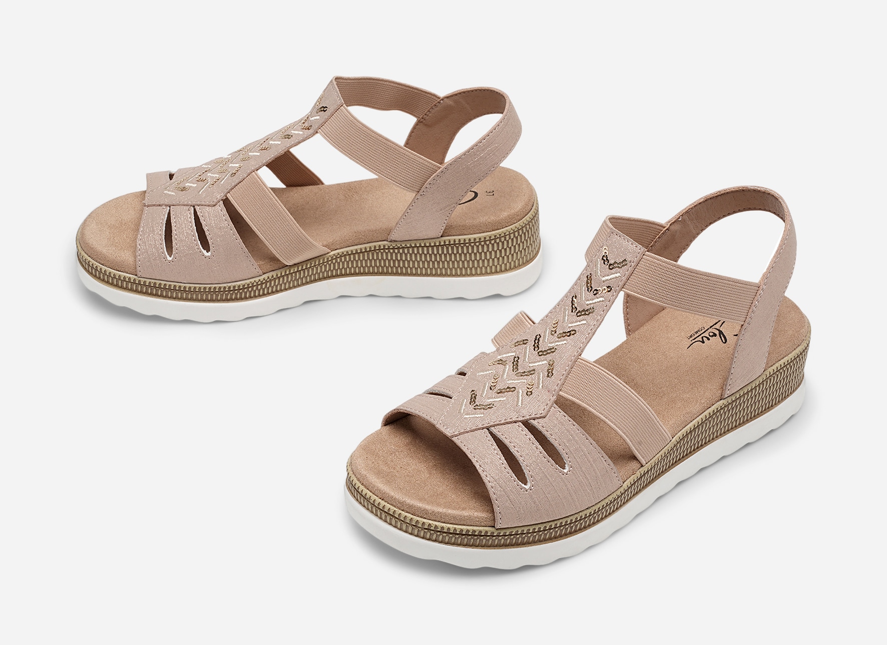 CLOU COMFORT, Sandaler Beigea