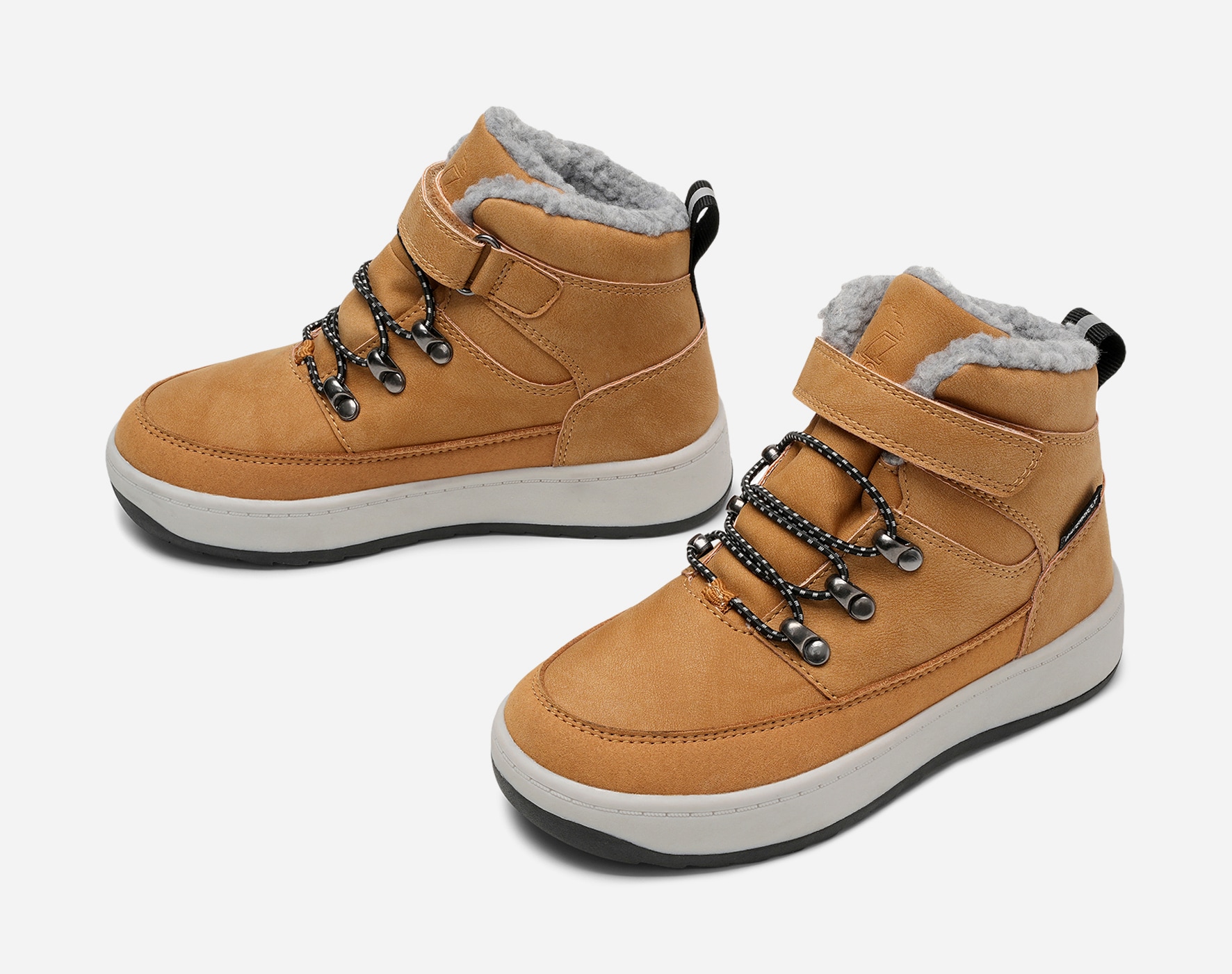 LEJON, Varmfodrade kängor waterproof Bruna