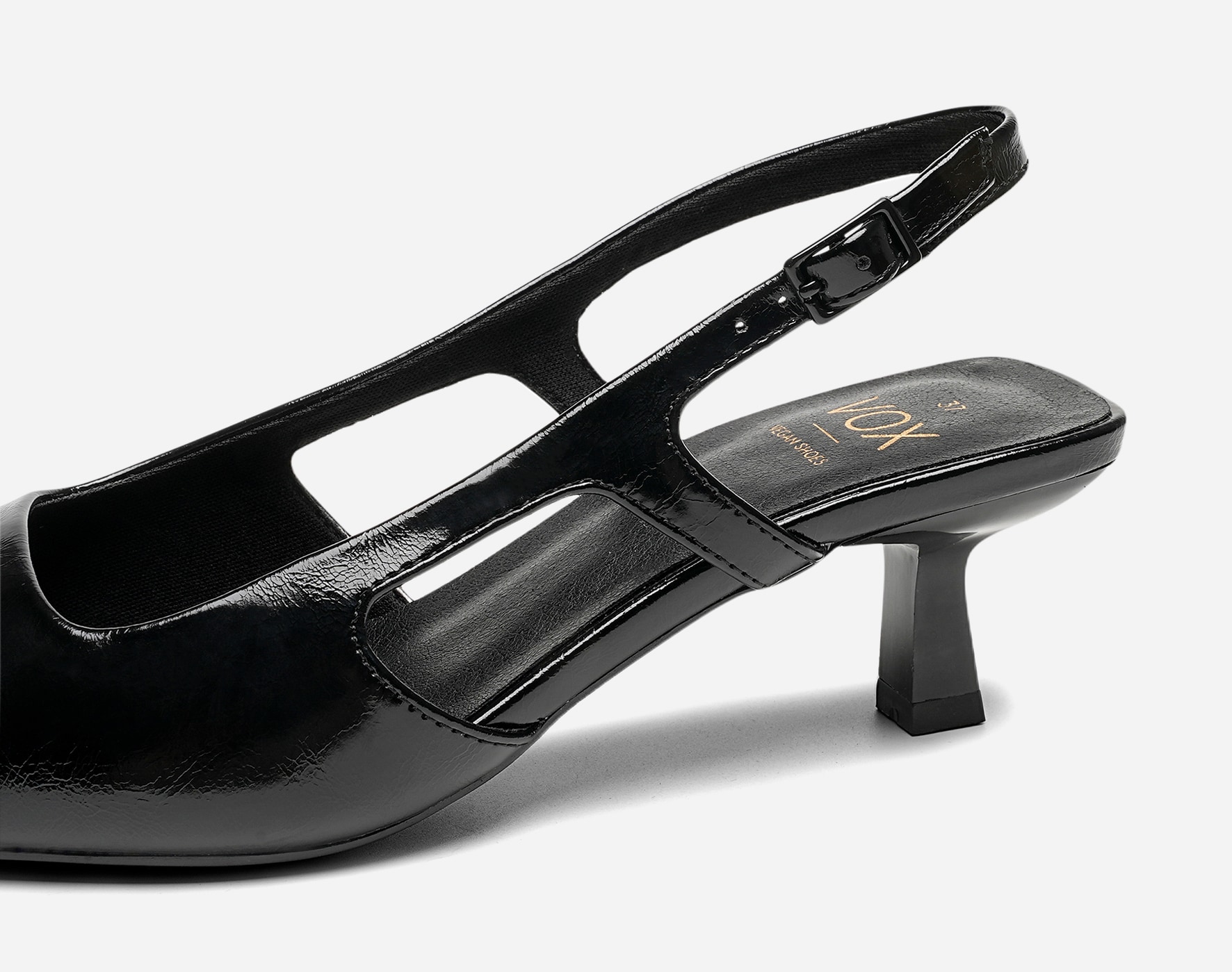 VOX, Pumps med slingback Svarta