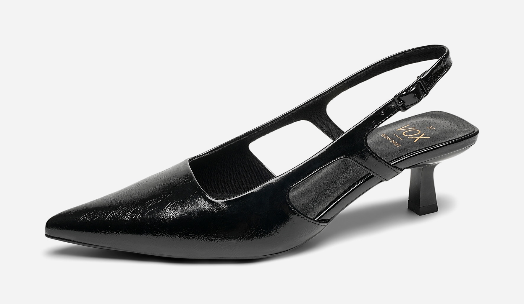 VOX, Pumps med slingback Svarta
