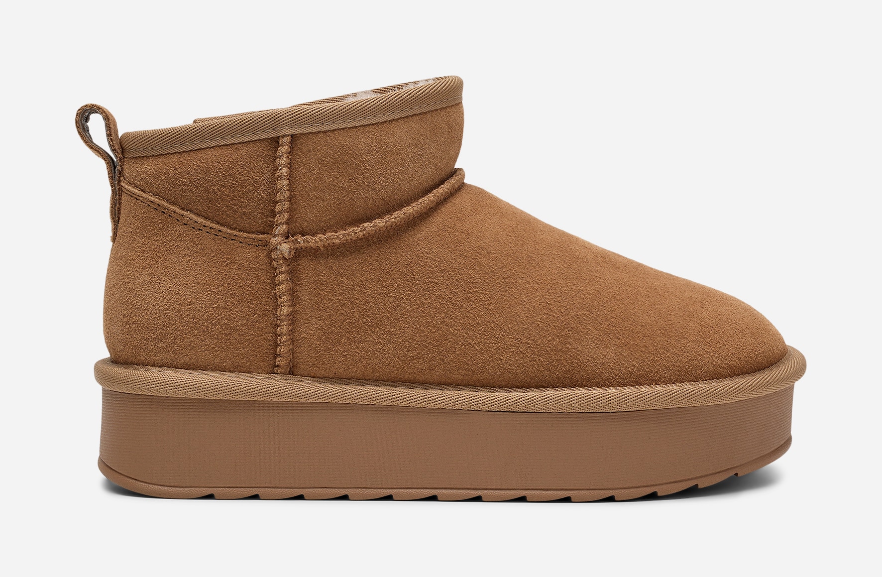 CLOU, Varmfodrade boots Beigea
