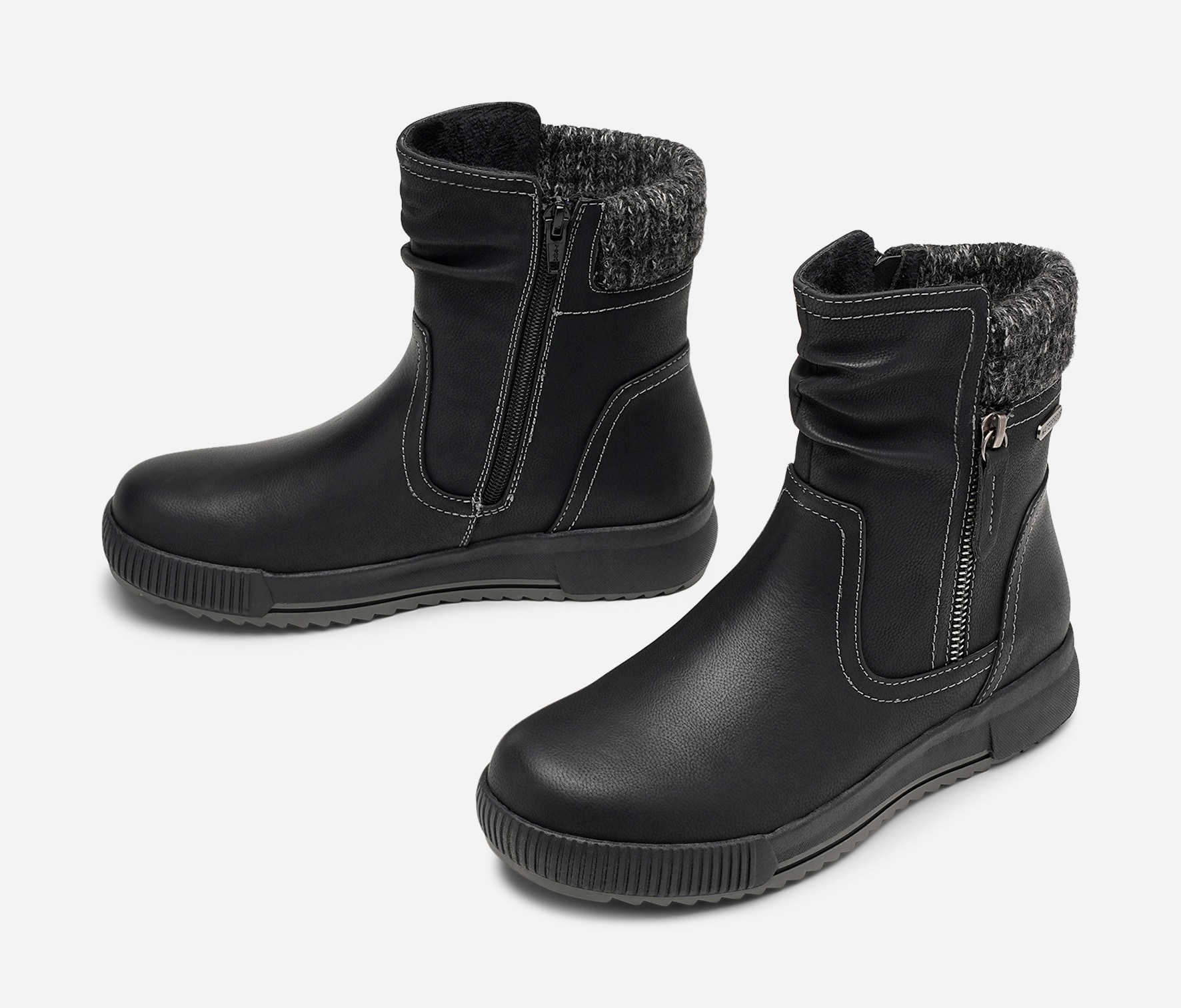 CLOU, Varmfodrade boots, waterproof Svarta