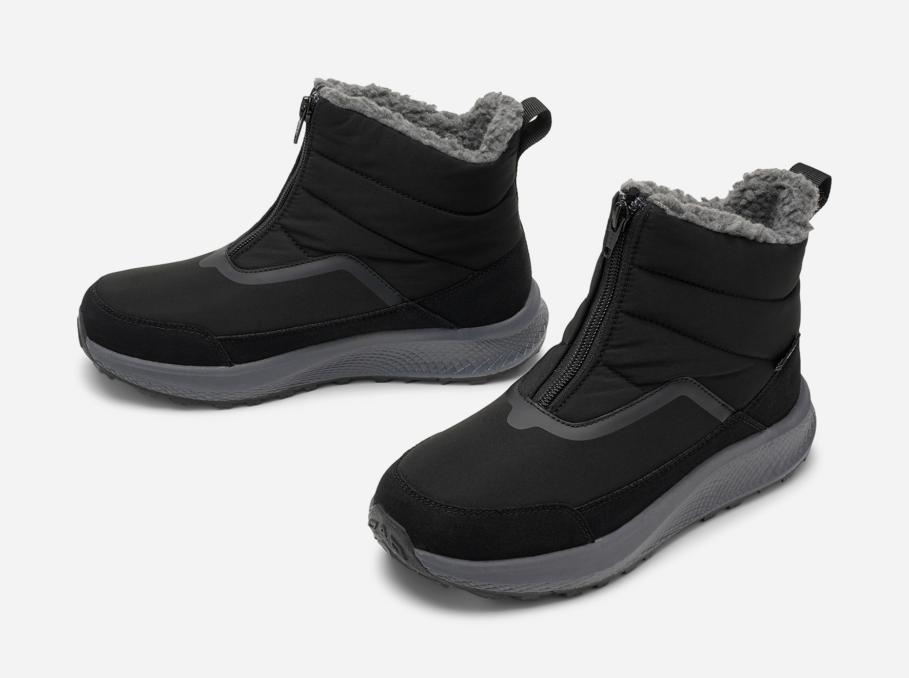 LEJON, Varmfodrade boots, waterproof Svarta