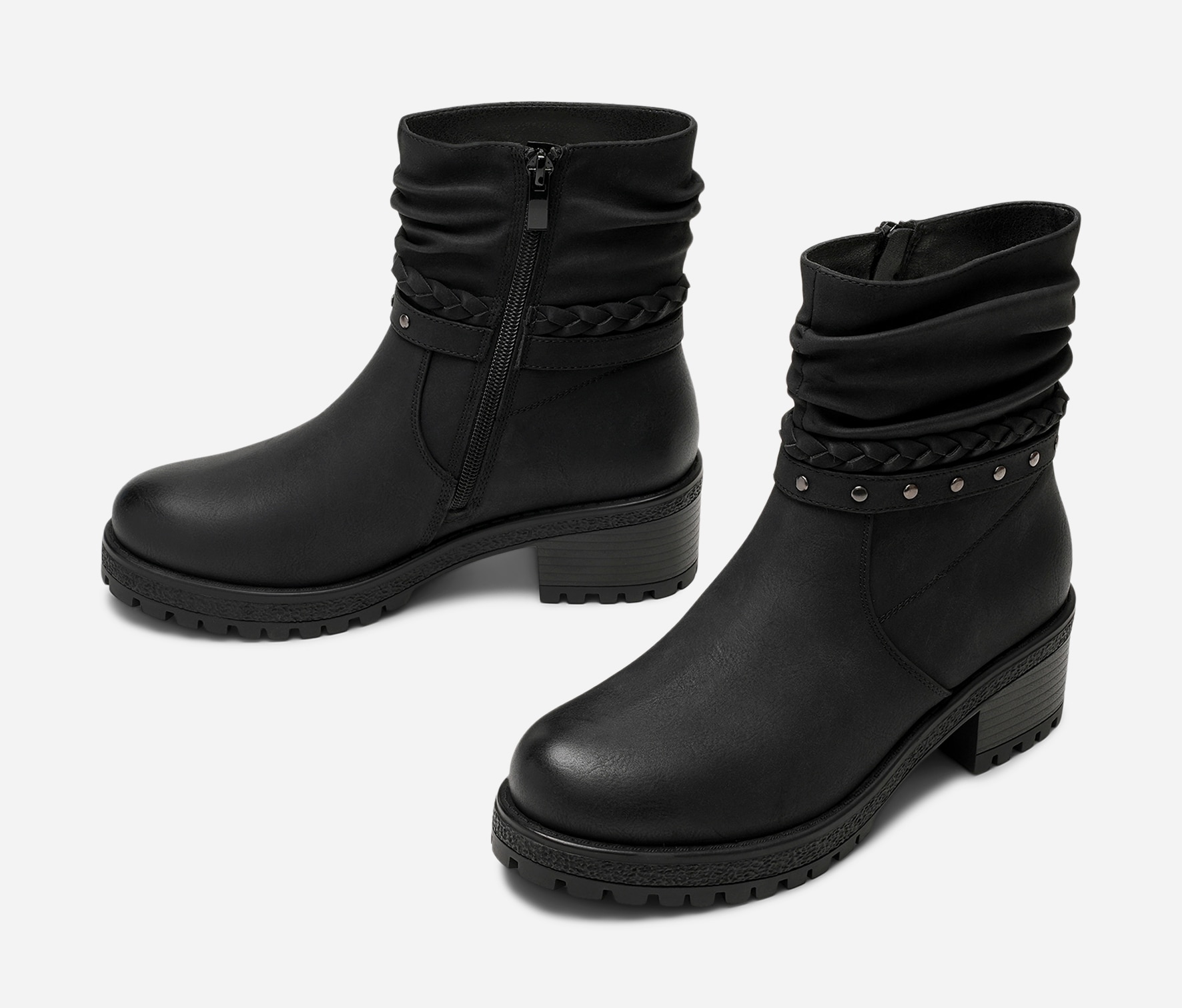 CLOU, Varmfodrade boots Svarta