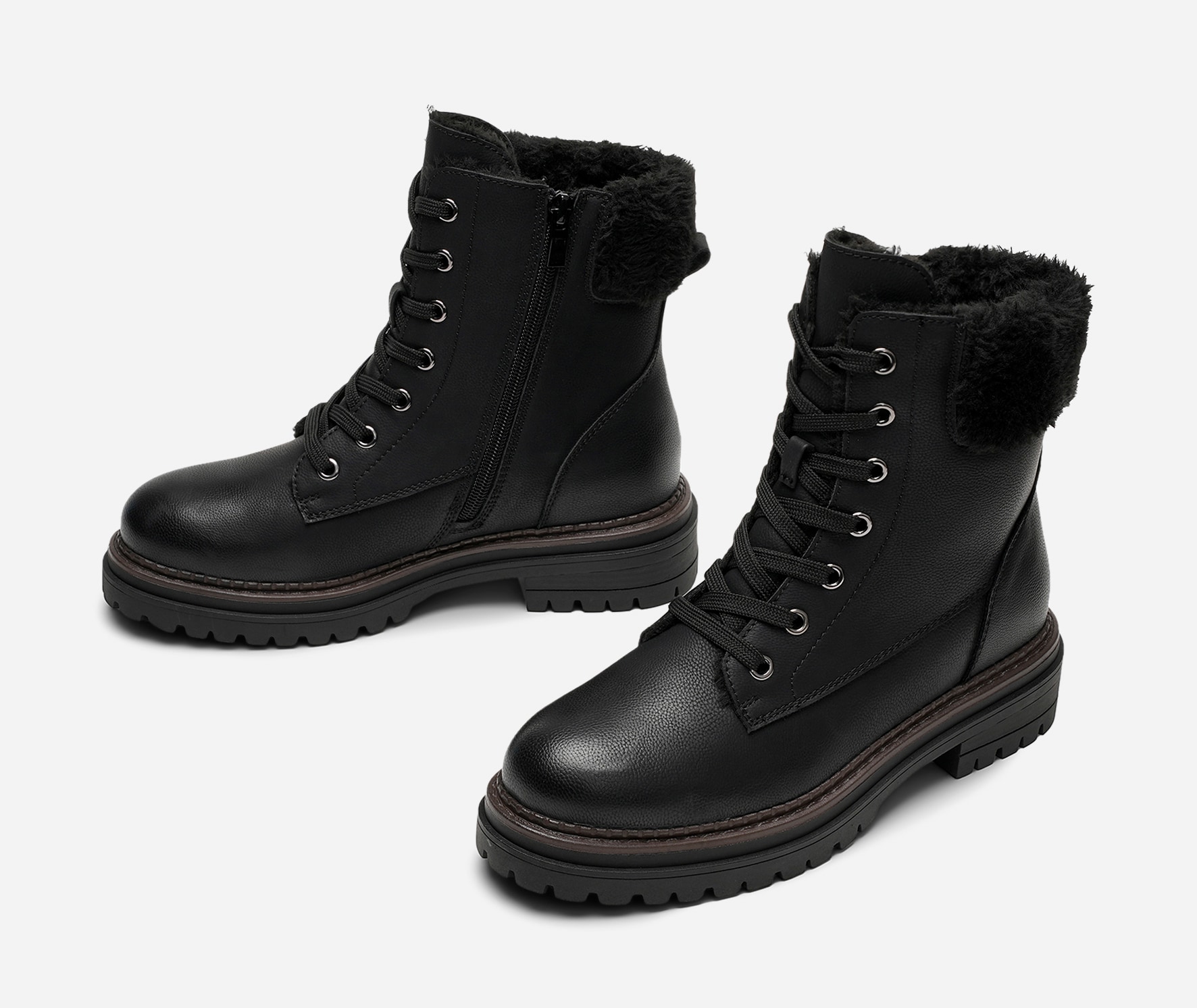 CLOU, Varmfodrade kängor Svarta