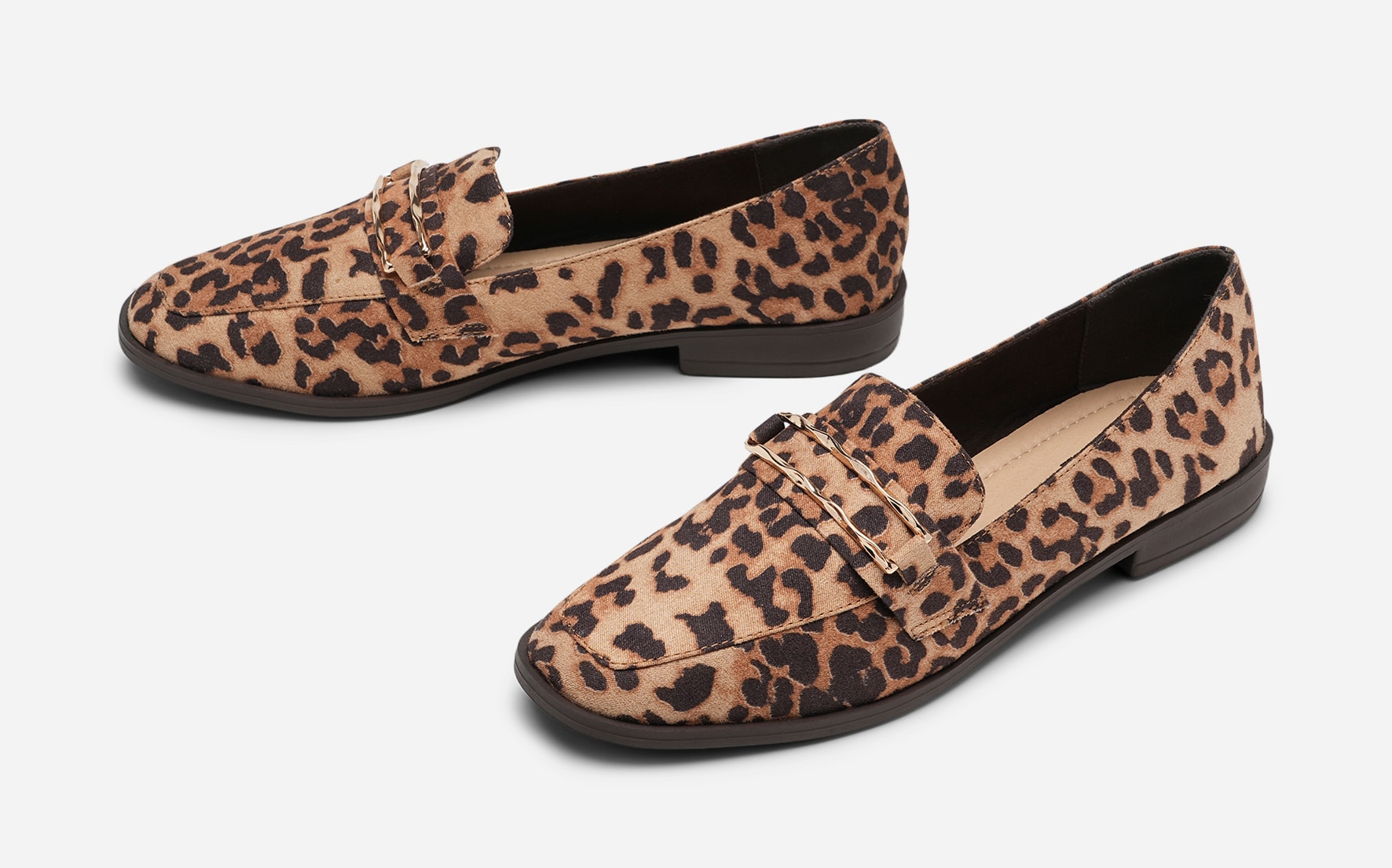 CLOU, Loafers med spänne Gula