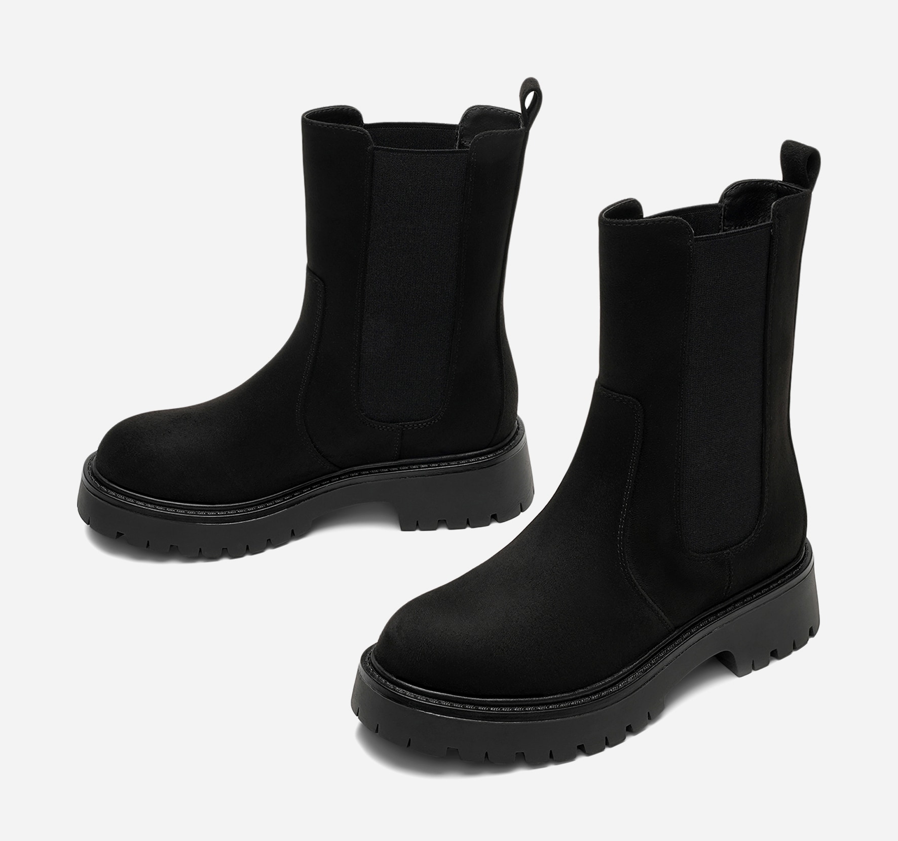 CLOU, Boots med högt skaft Svarta