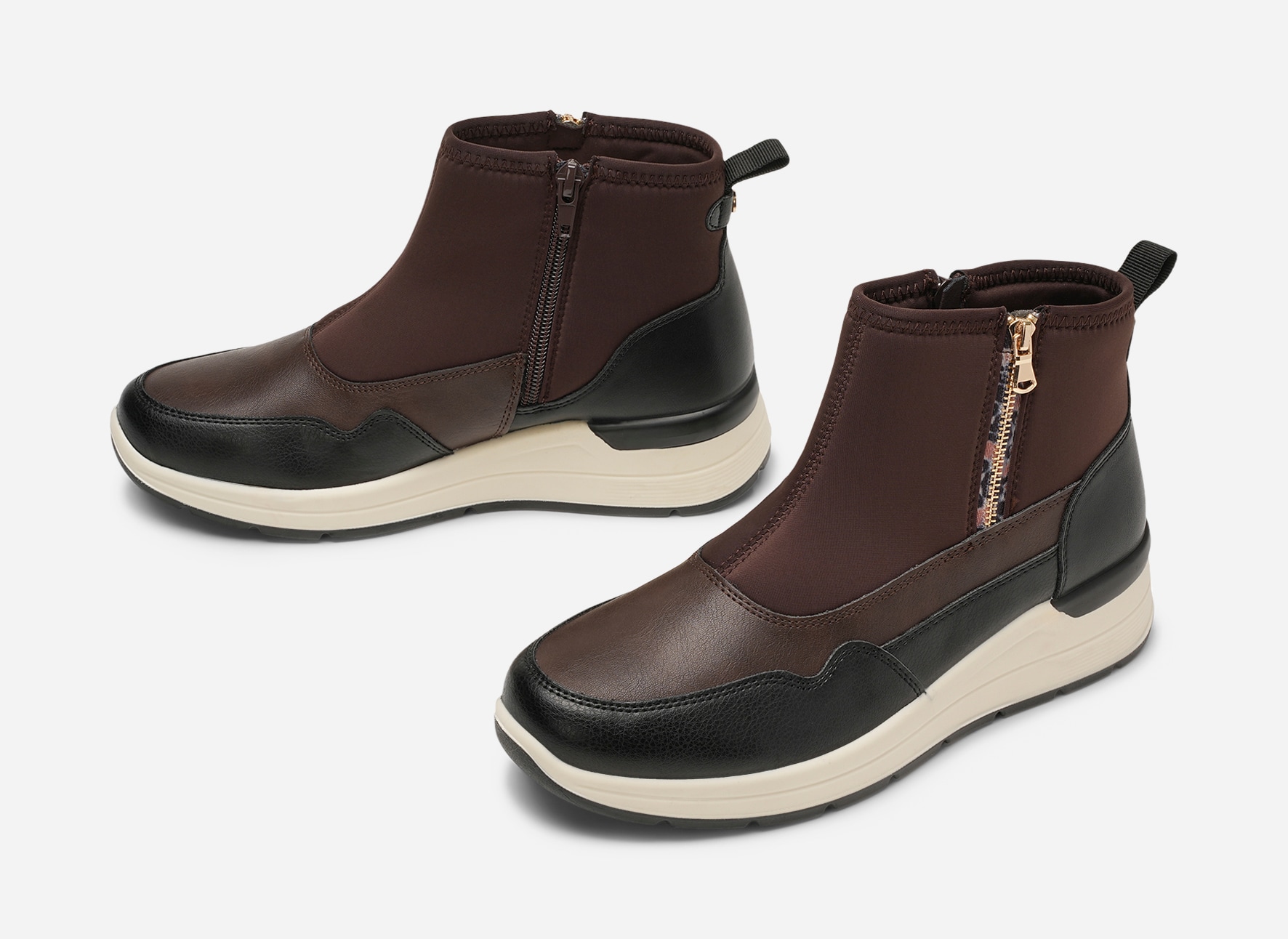 CLOU COMFORT, Boots med dragkedja Flerfärgade