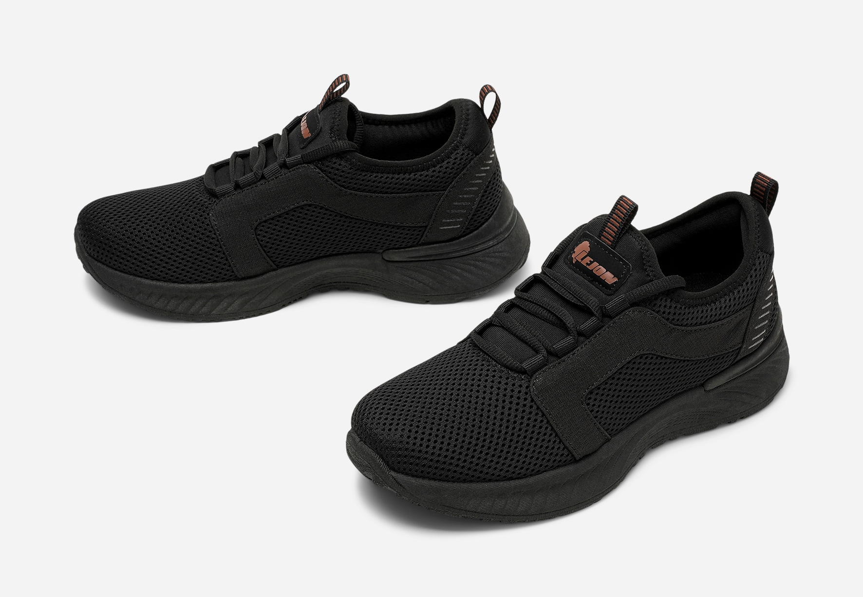 LEJON, Slip-on sneakers Svarta