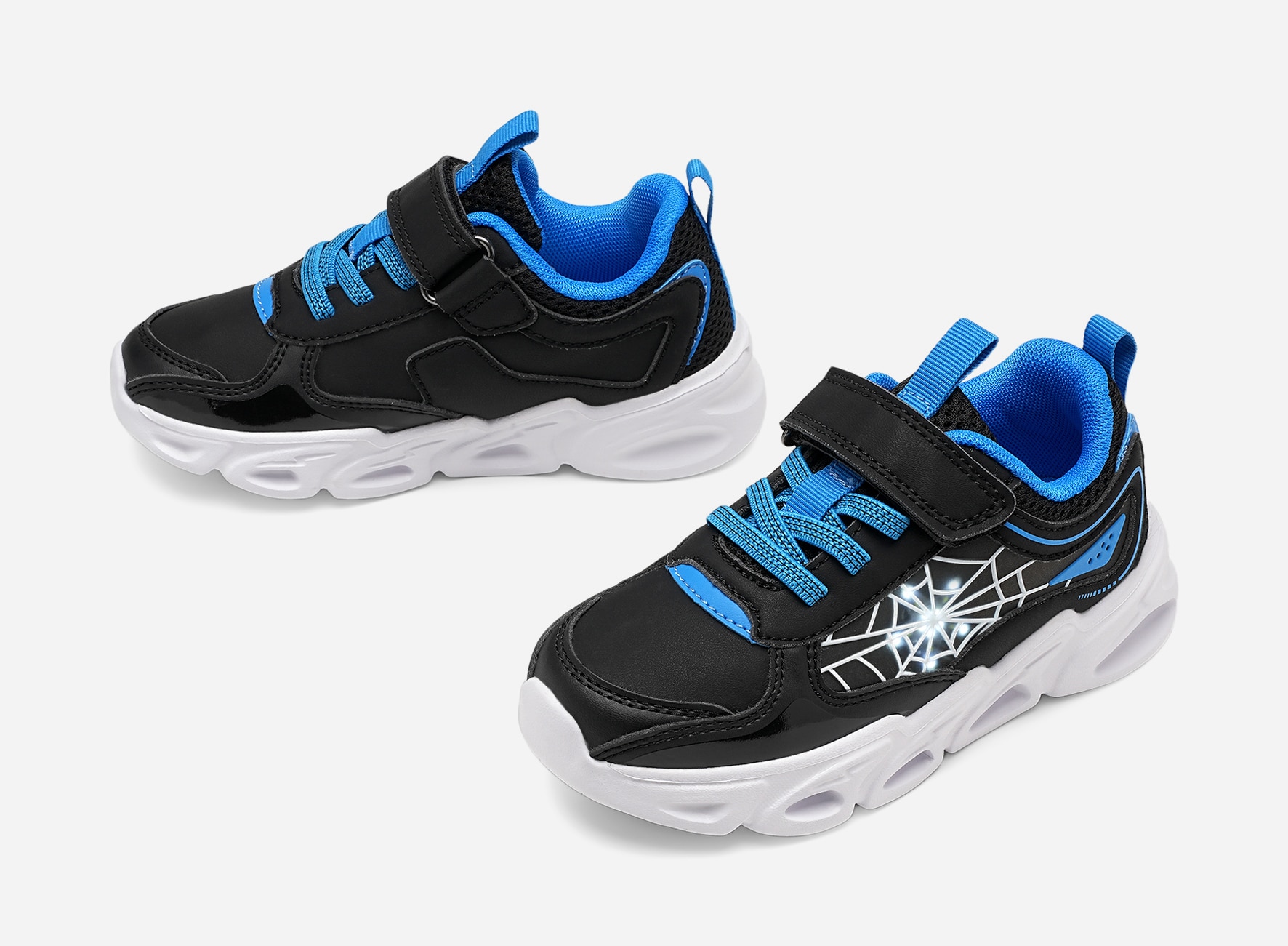 LEJON, Blinkande sneakers Svarta