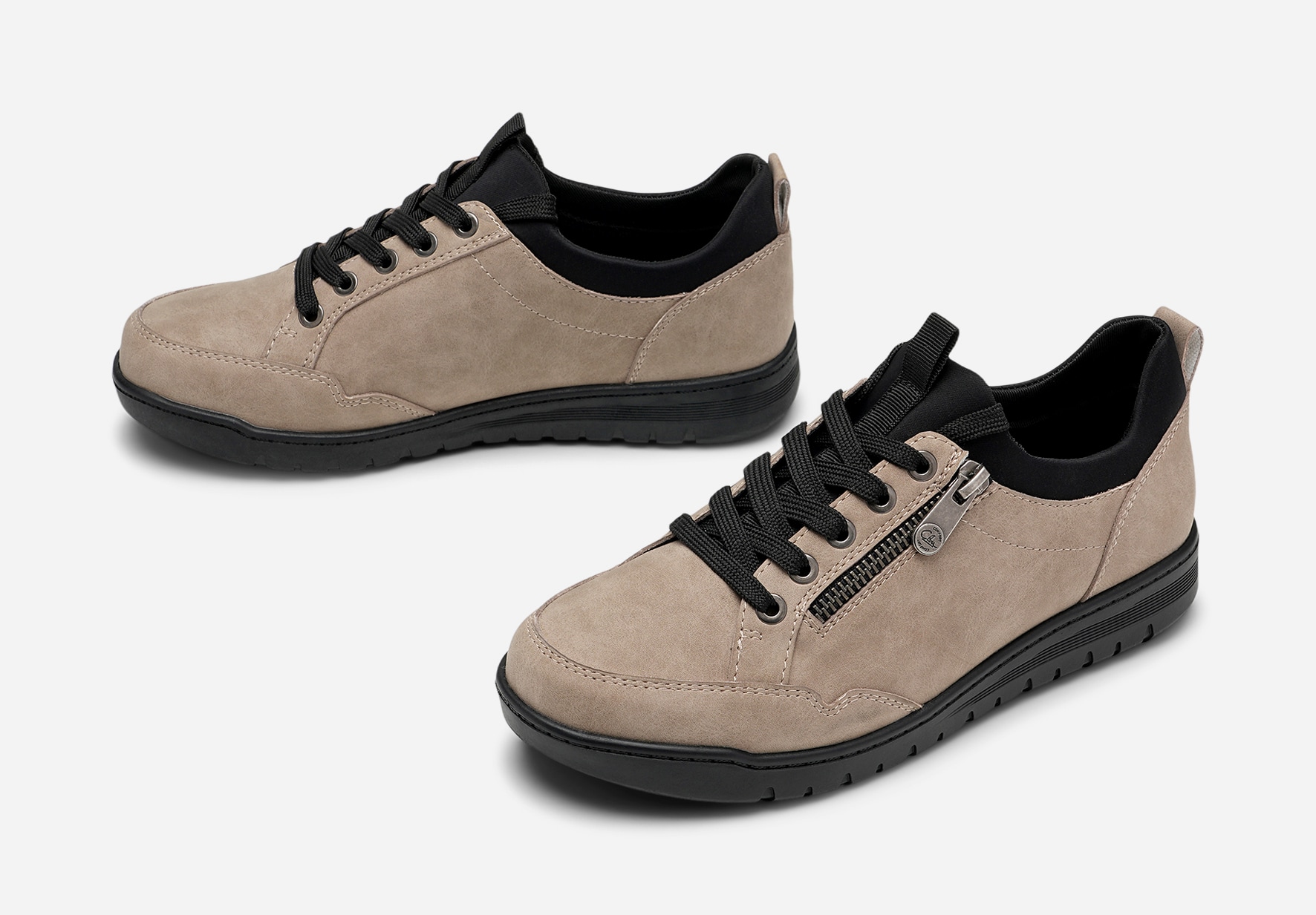 CLOU COMFORT, Promenadskor med snörning Bruna