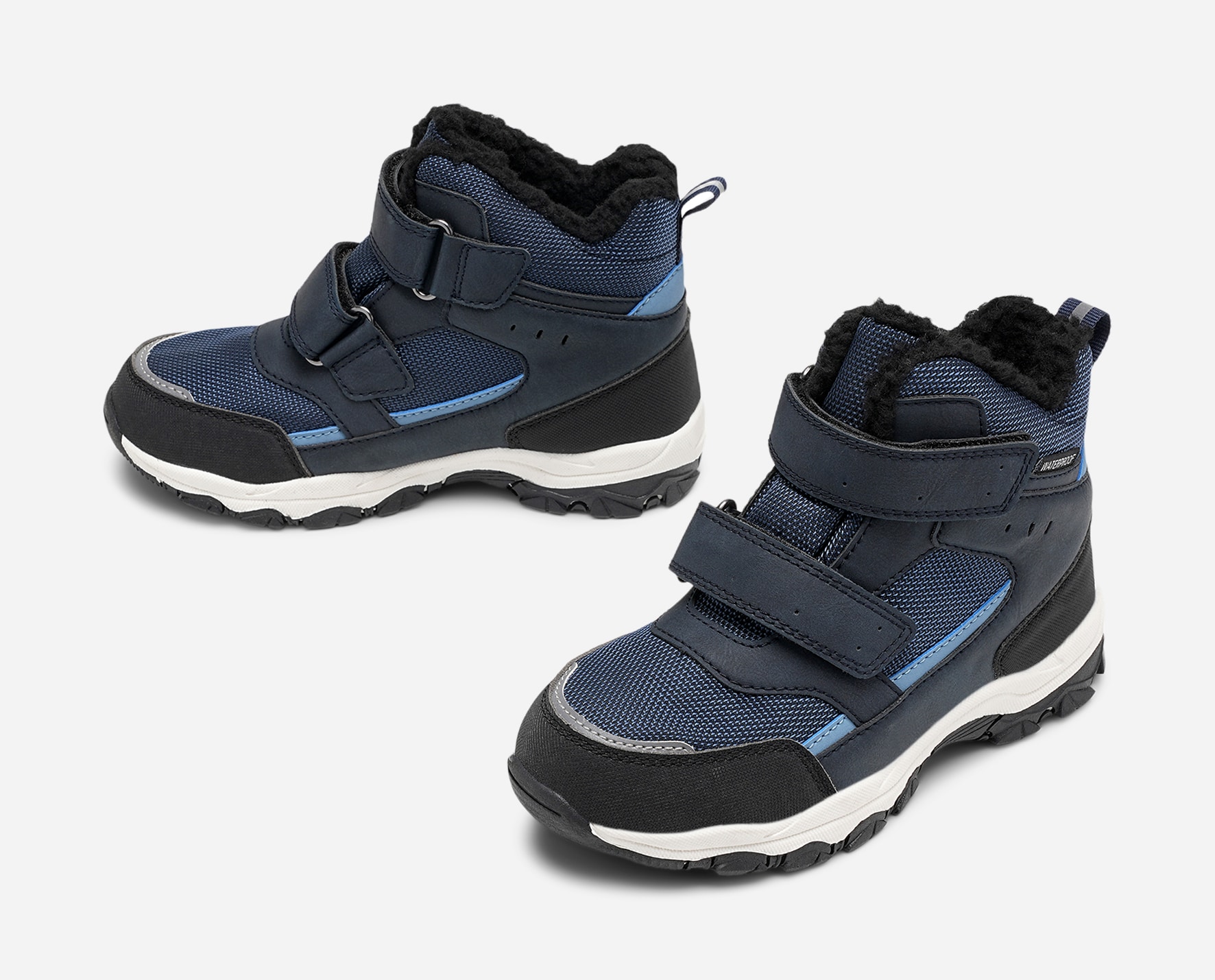 LEJON, Varmfodrade kängor waterproof Blåa