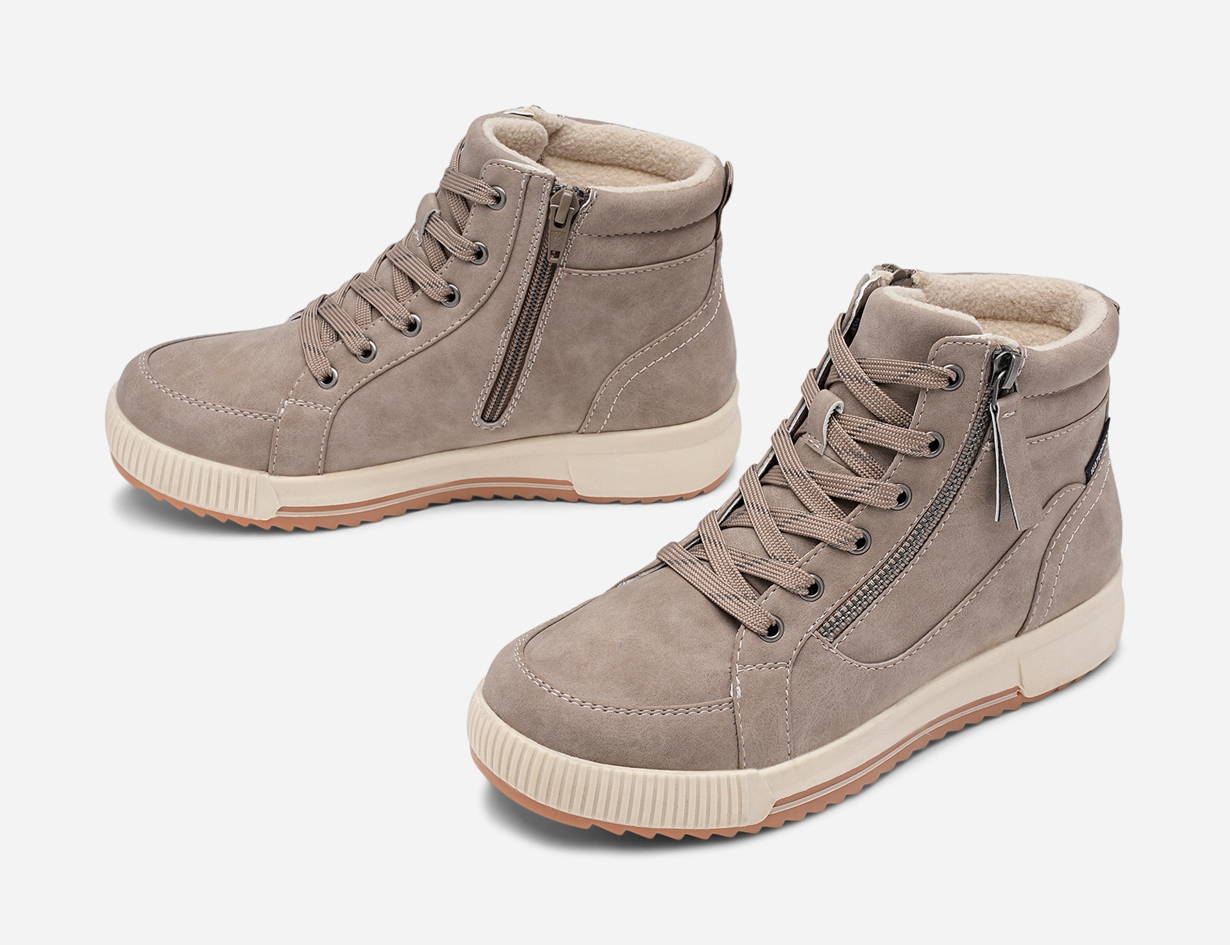 LEJON, Höga sneakers, waterproof Bruna