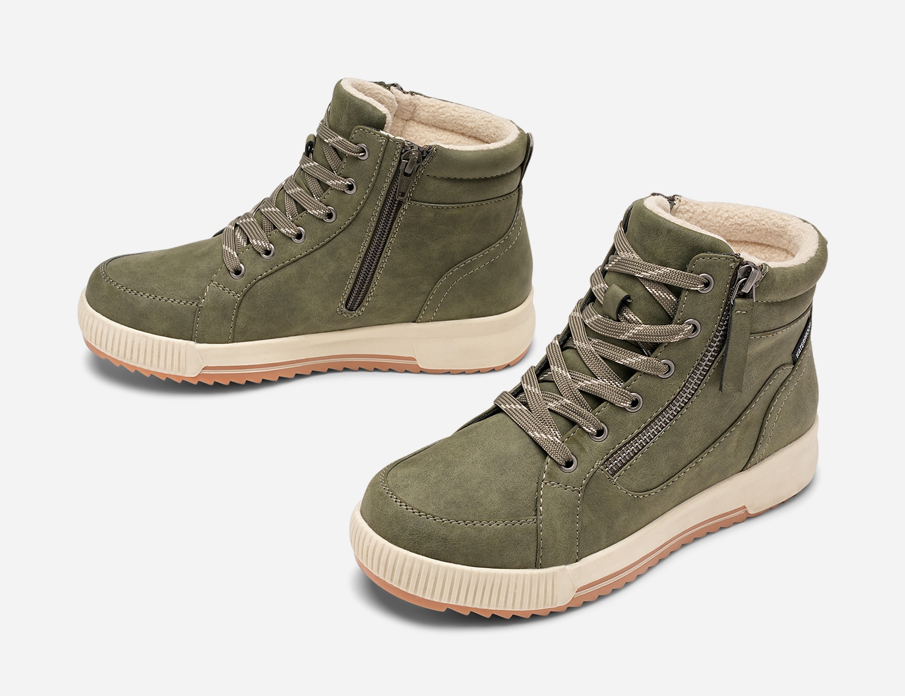 LEJON, Höga sneakers, waterproof Gröna