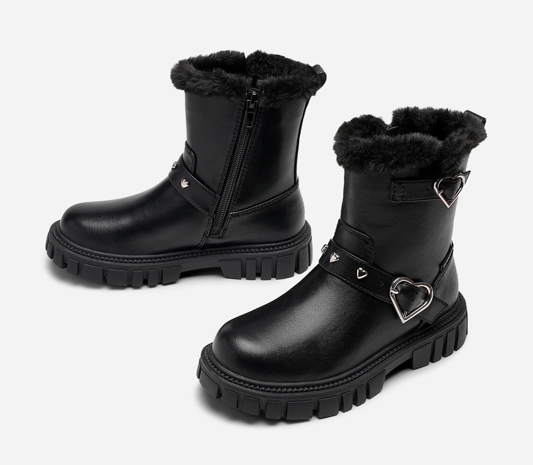 ZOEY, Varmfodrade boots, waterproof Svarta