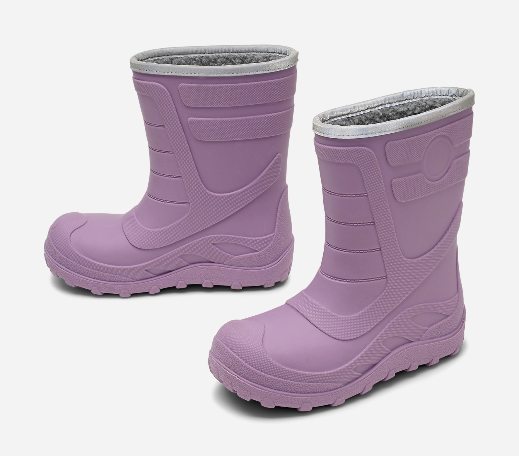 LEJON, Varmfodrade gummistövlar Rosa