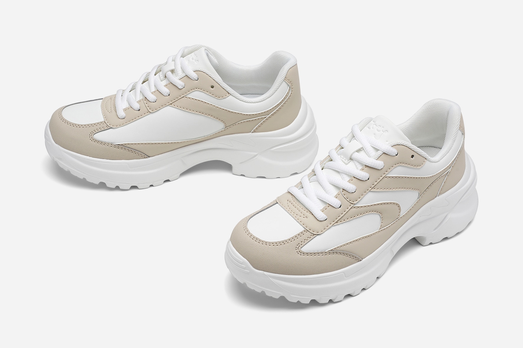 ZOEY, Chunky sneakers Beigea