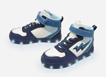 ZACK, BLINKANDE HÖGA SNEAKERS