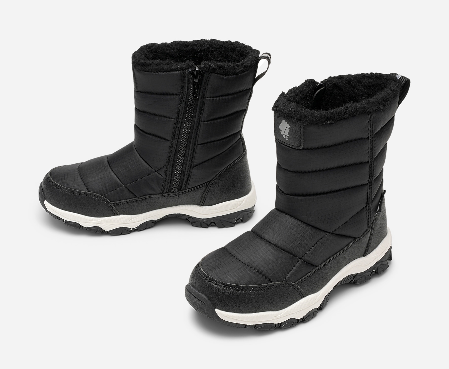 LEJON, Varmfodrade boots, waterproof Svarta