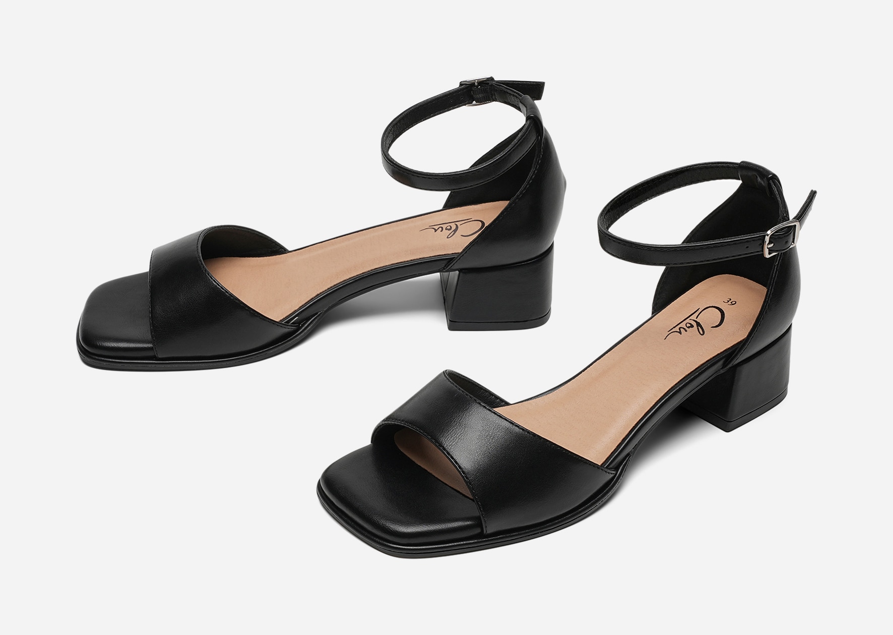 CLOU, Sandaletter Svarta