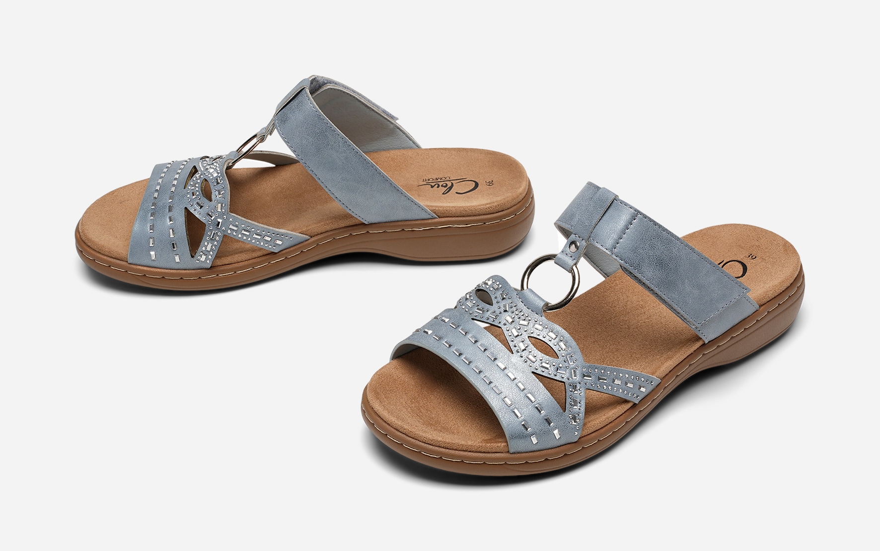 CLOU COMFORT, Sandaler Blåa
