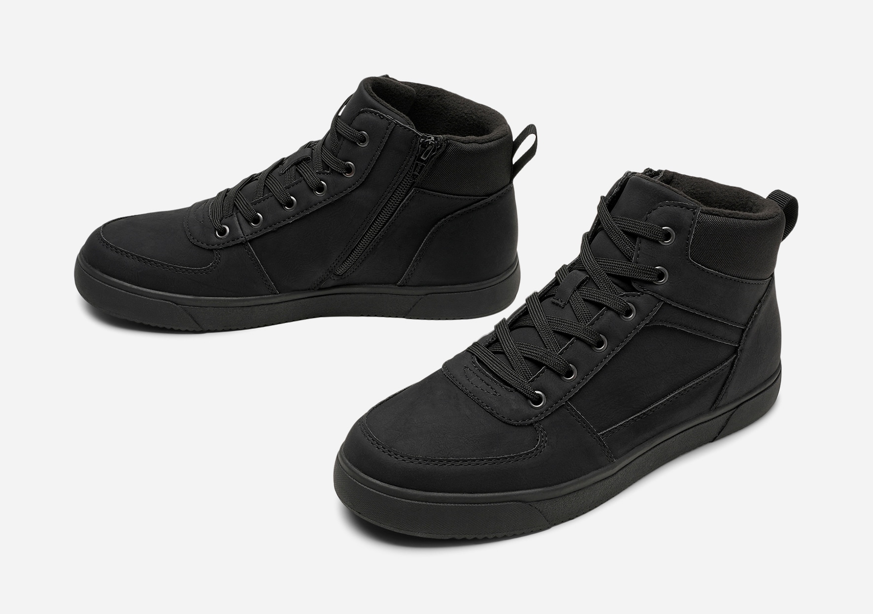 STEPSIDE, Höga sneakers Svarta