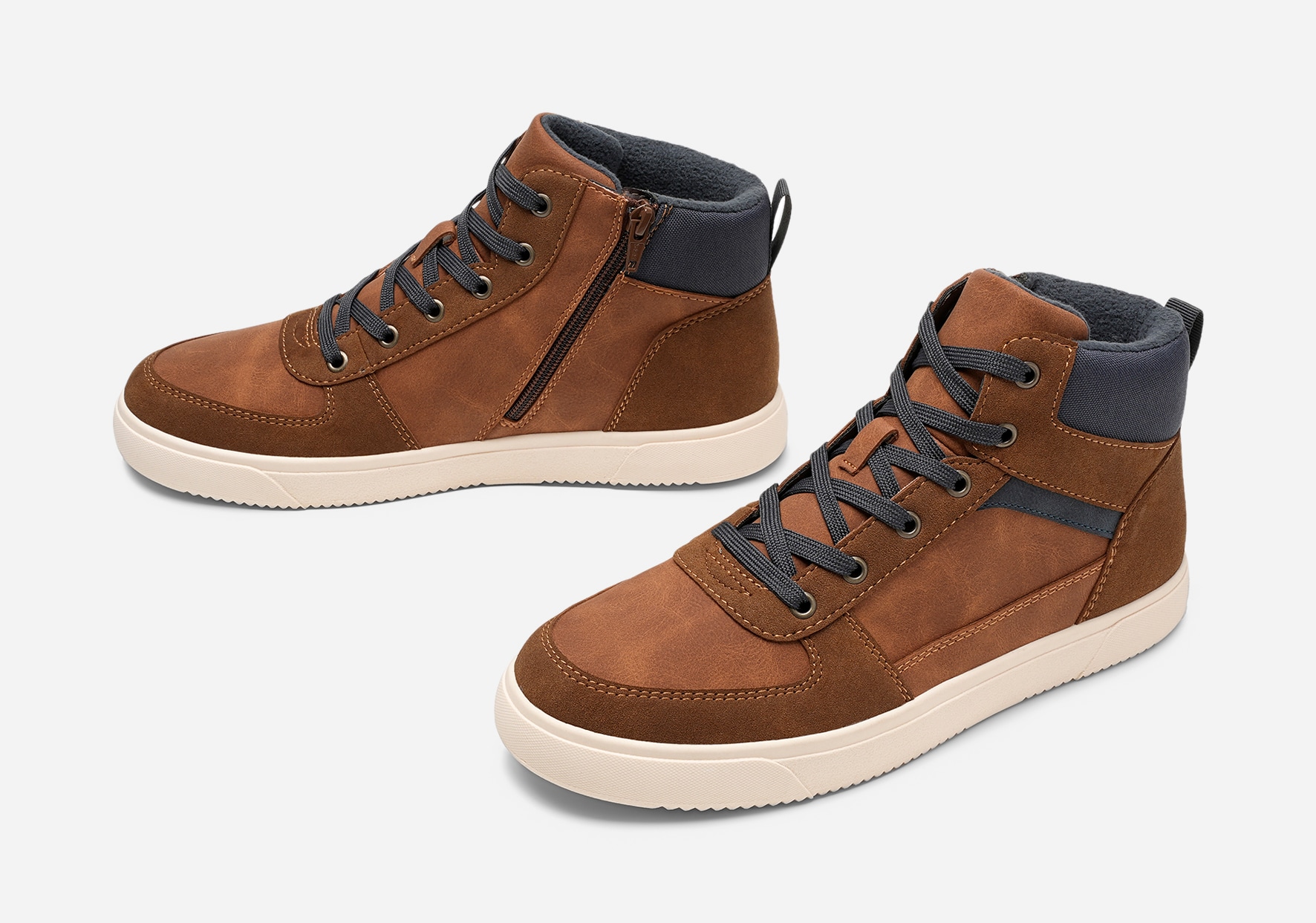 STEPSIDE, Höga sneakers Bruna