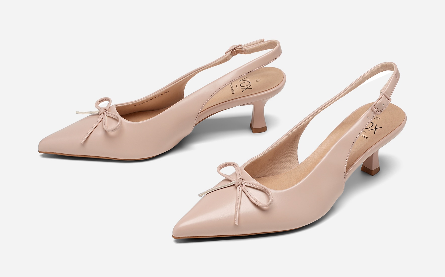 VOX, Pumps med slingback Rosa